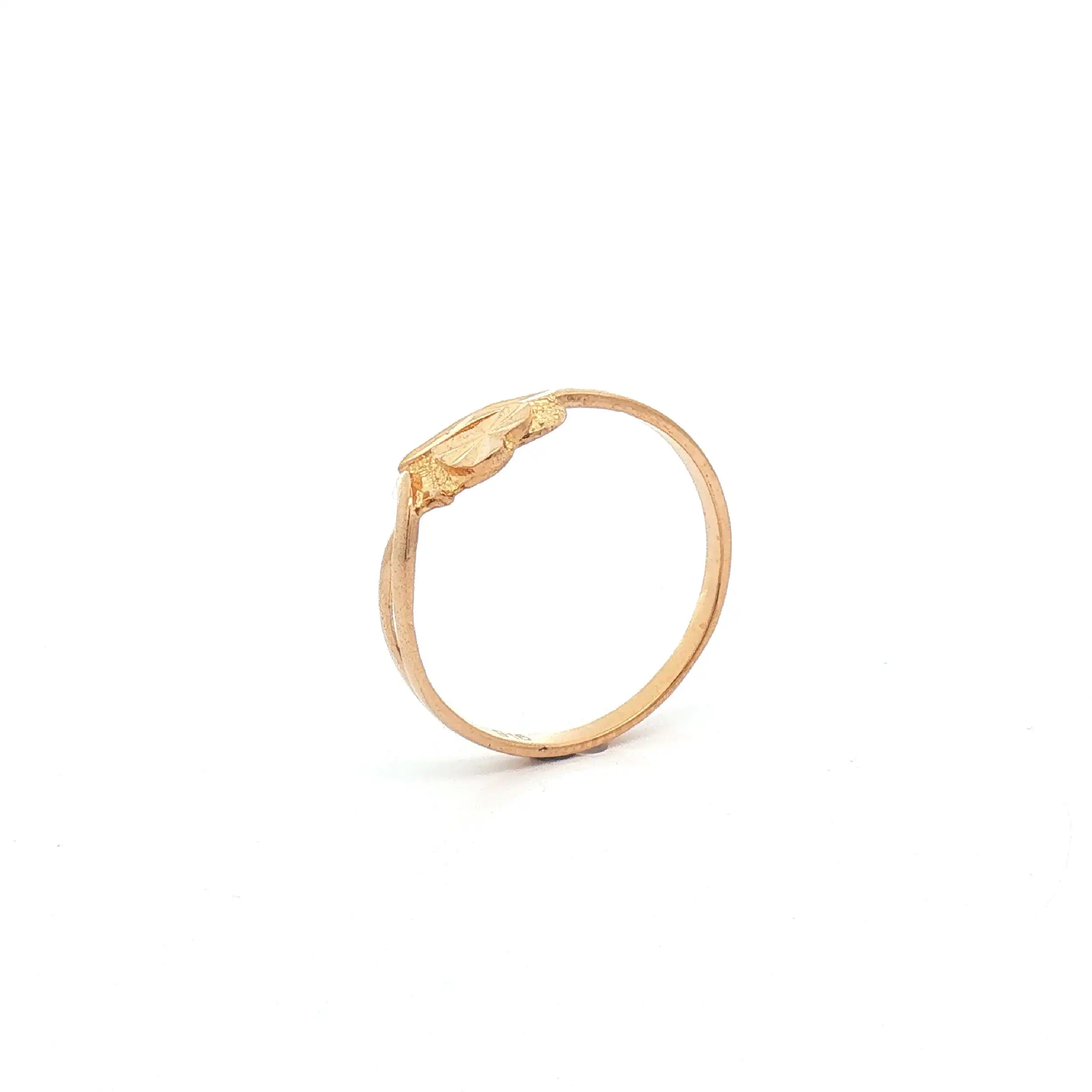 Ring Gelbgold mit Herz