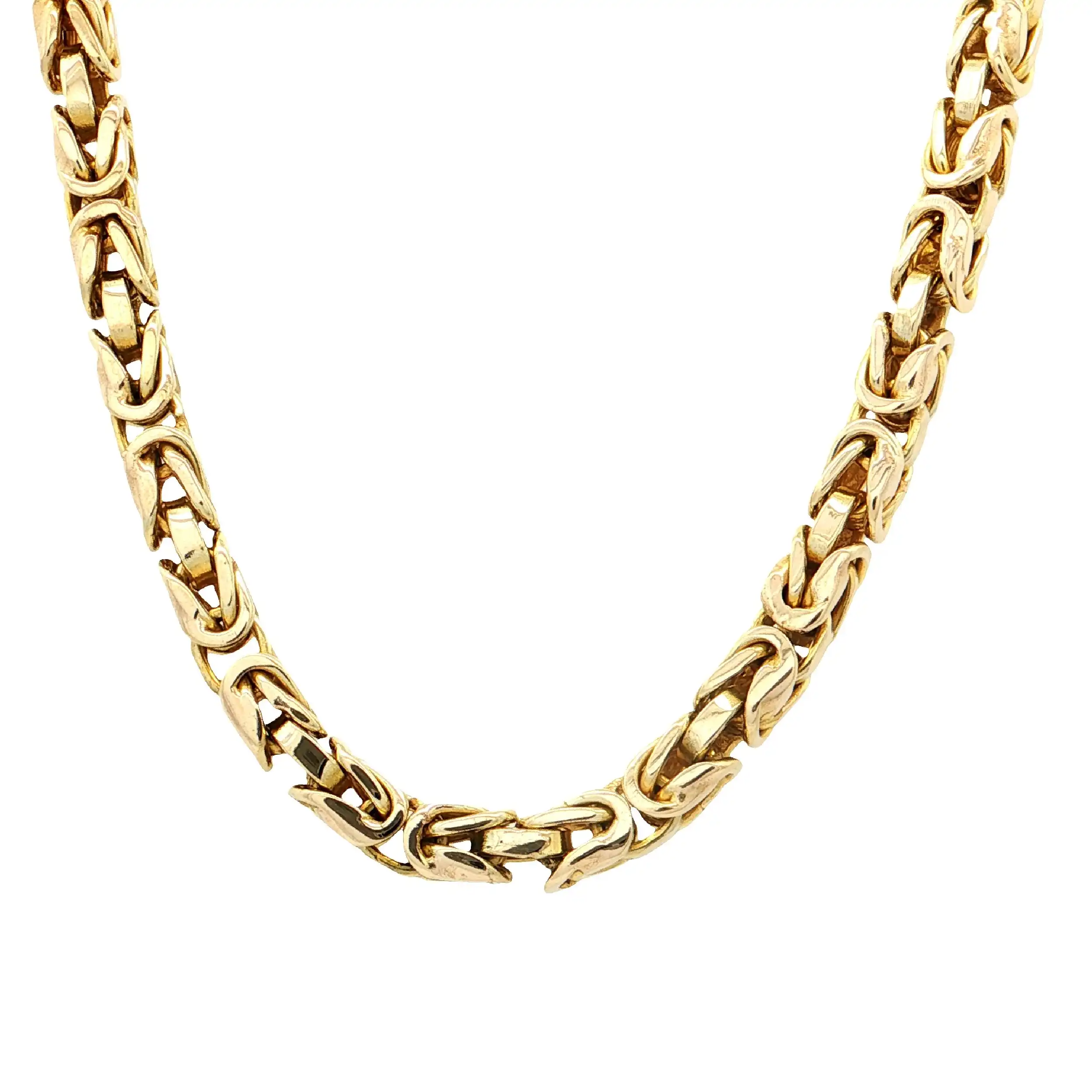 Königskette Gelbgold