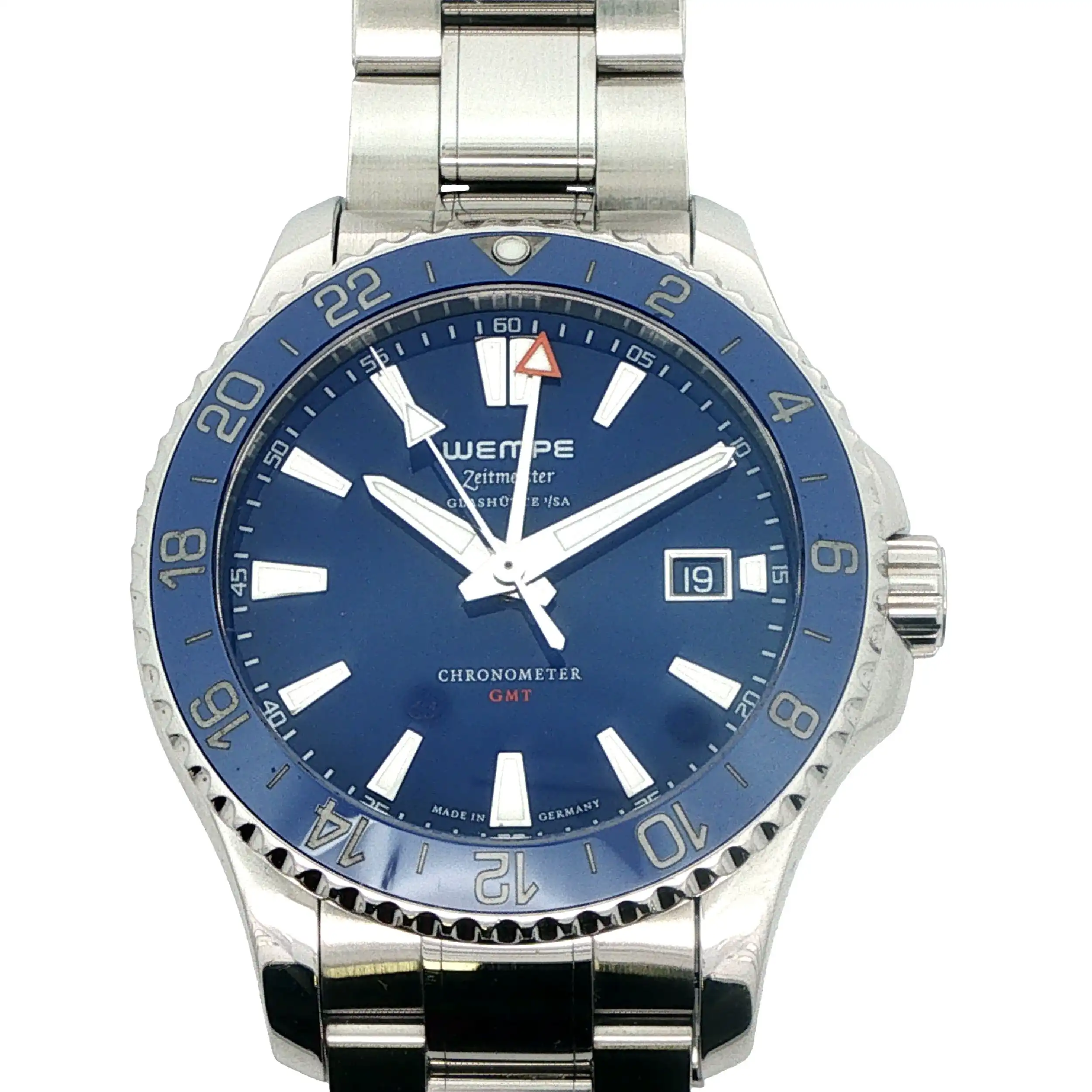 Herrenuhr Wempe Glashütte i/SA Zeitmeister Sport GMT Herrenuhr Wempe Glashütte i/SA Zeitmeister Sport GMT