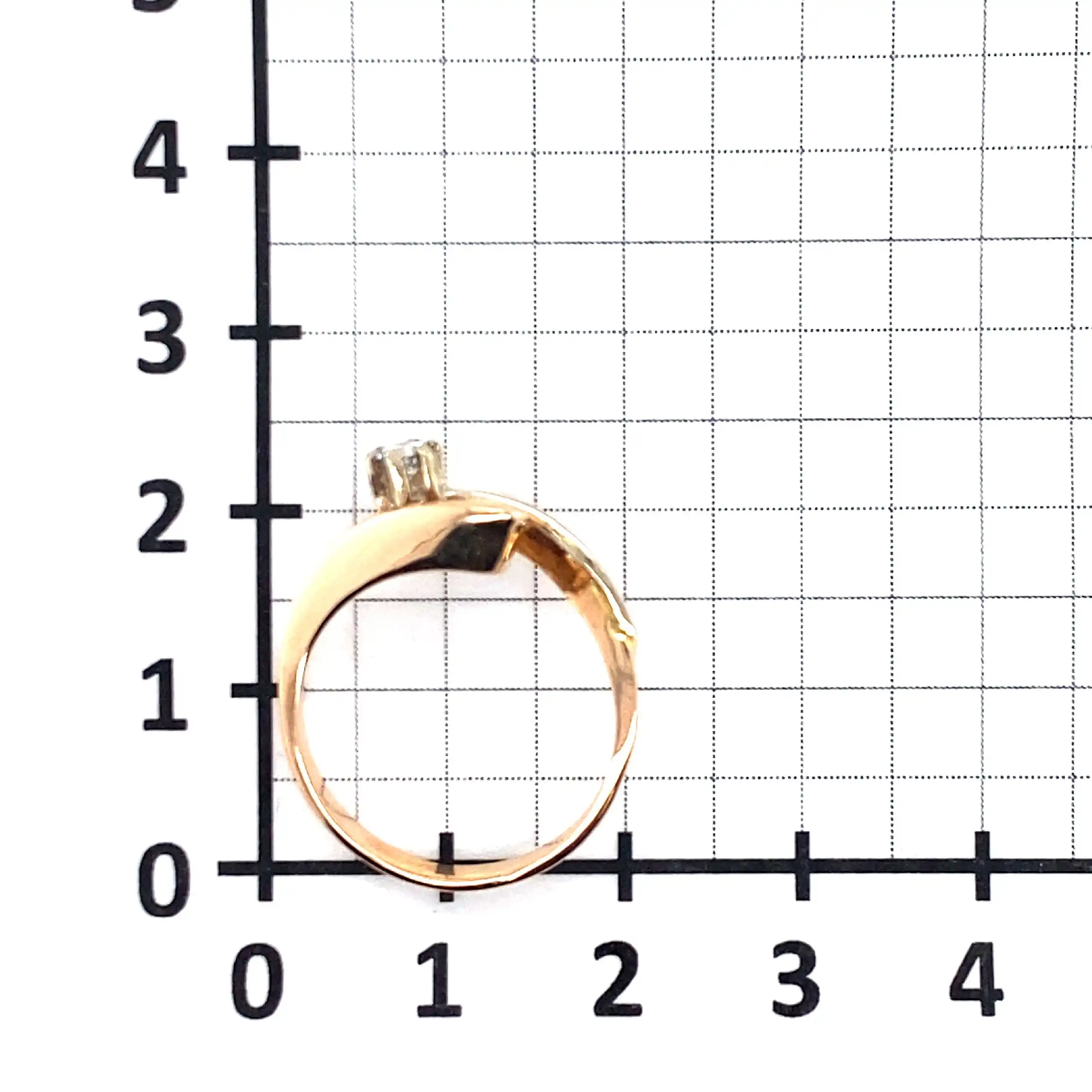 Ring Roségold mit Brillant Ring Roségold mit Brillant