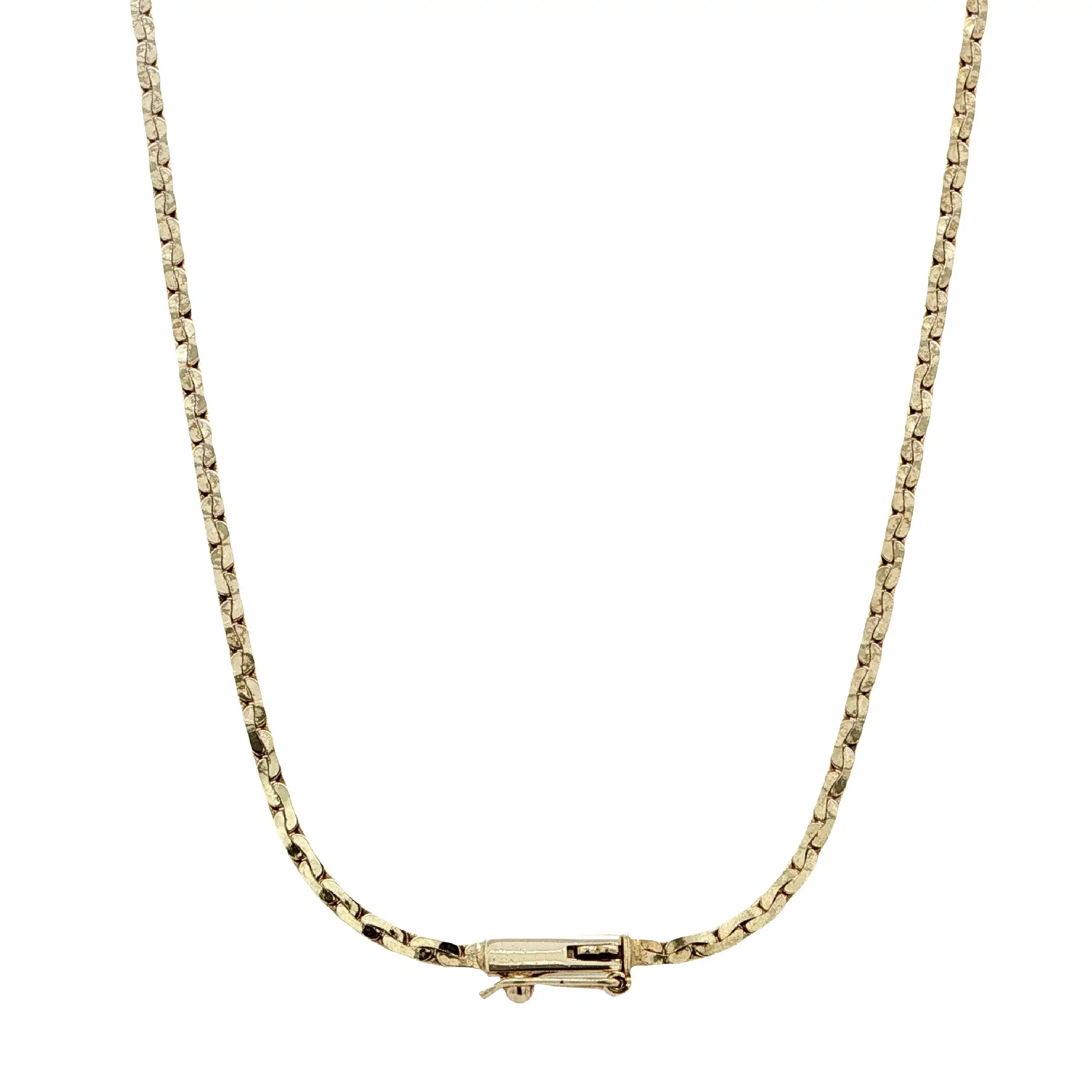 Collier Bicolor mit Rubinen & Diamanten, graviert mit 0,07ct.