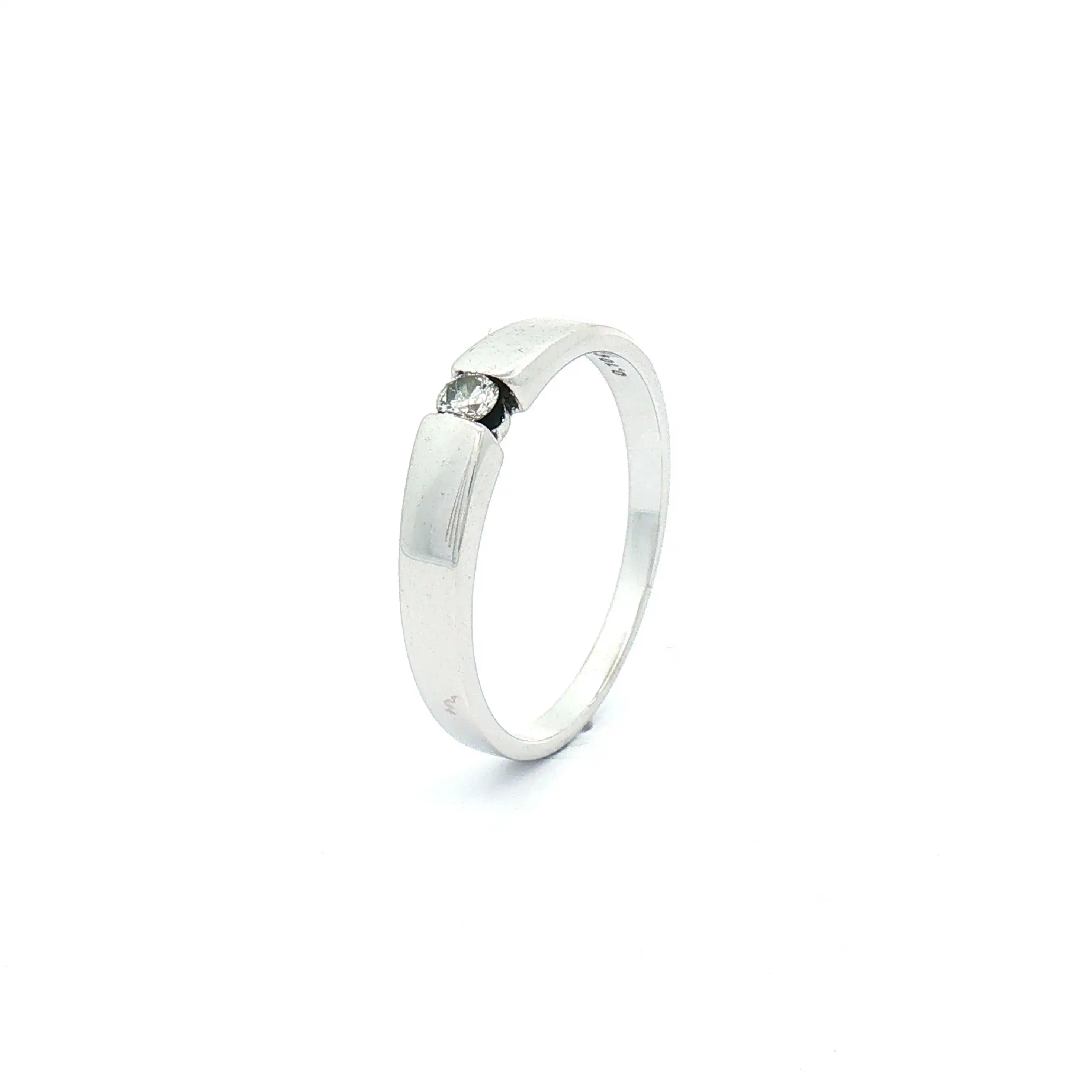 Ring Weißgold mit Brillant Christ Ring Weißgold mit Brillant Christ