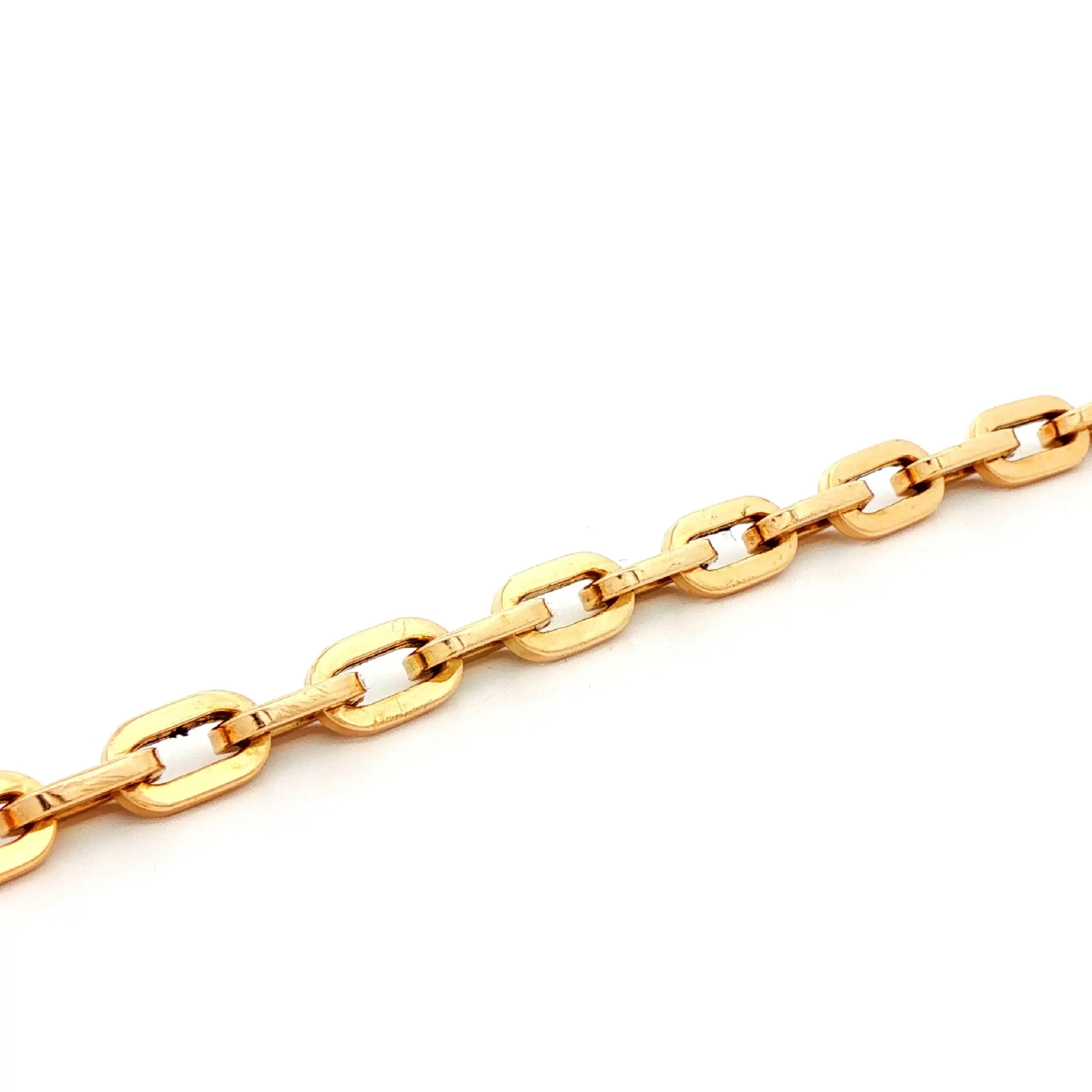 Ankerarmband Gelbgold halbmassiv