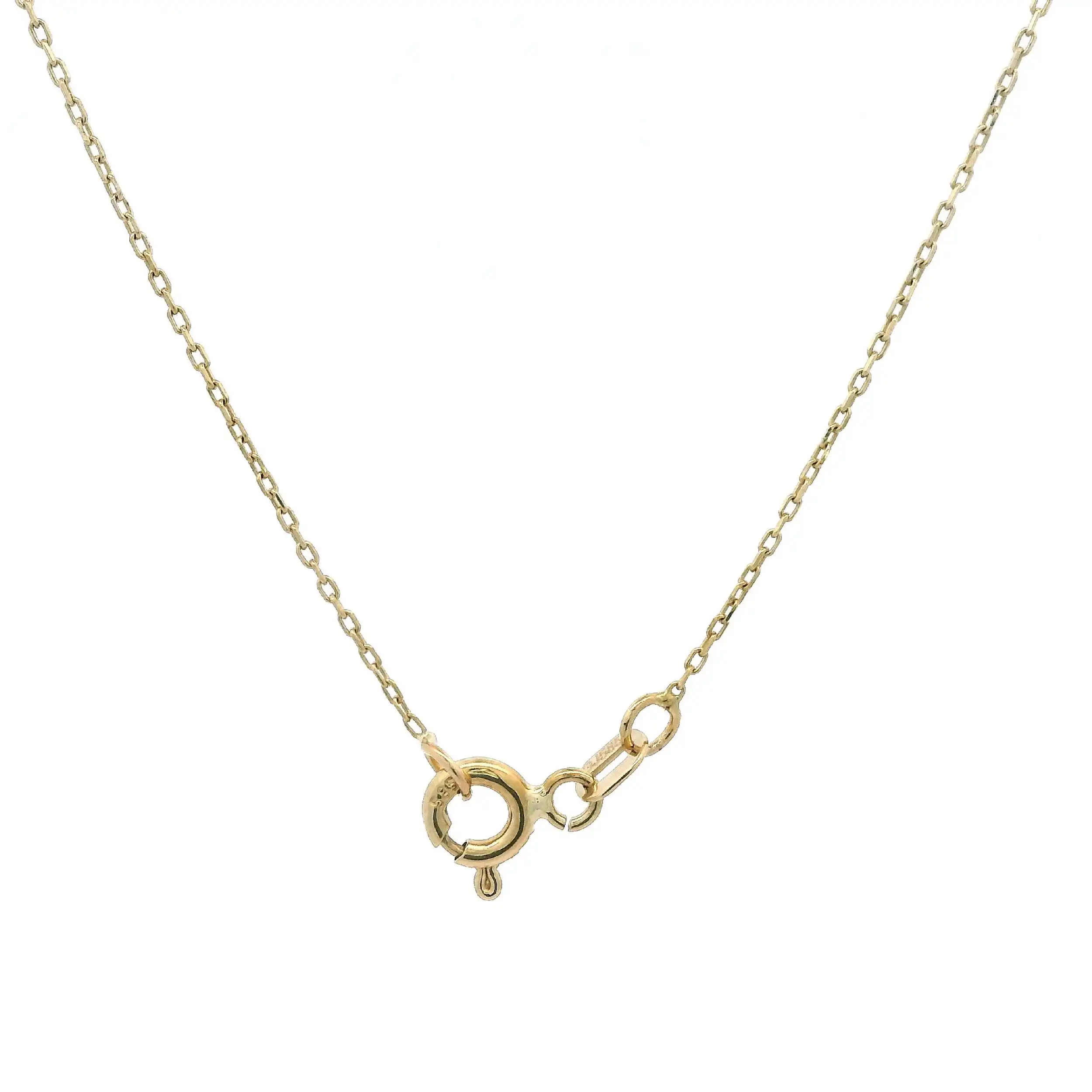 Plättchenkette Gelbgold Plättchenkette Gelbgold
