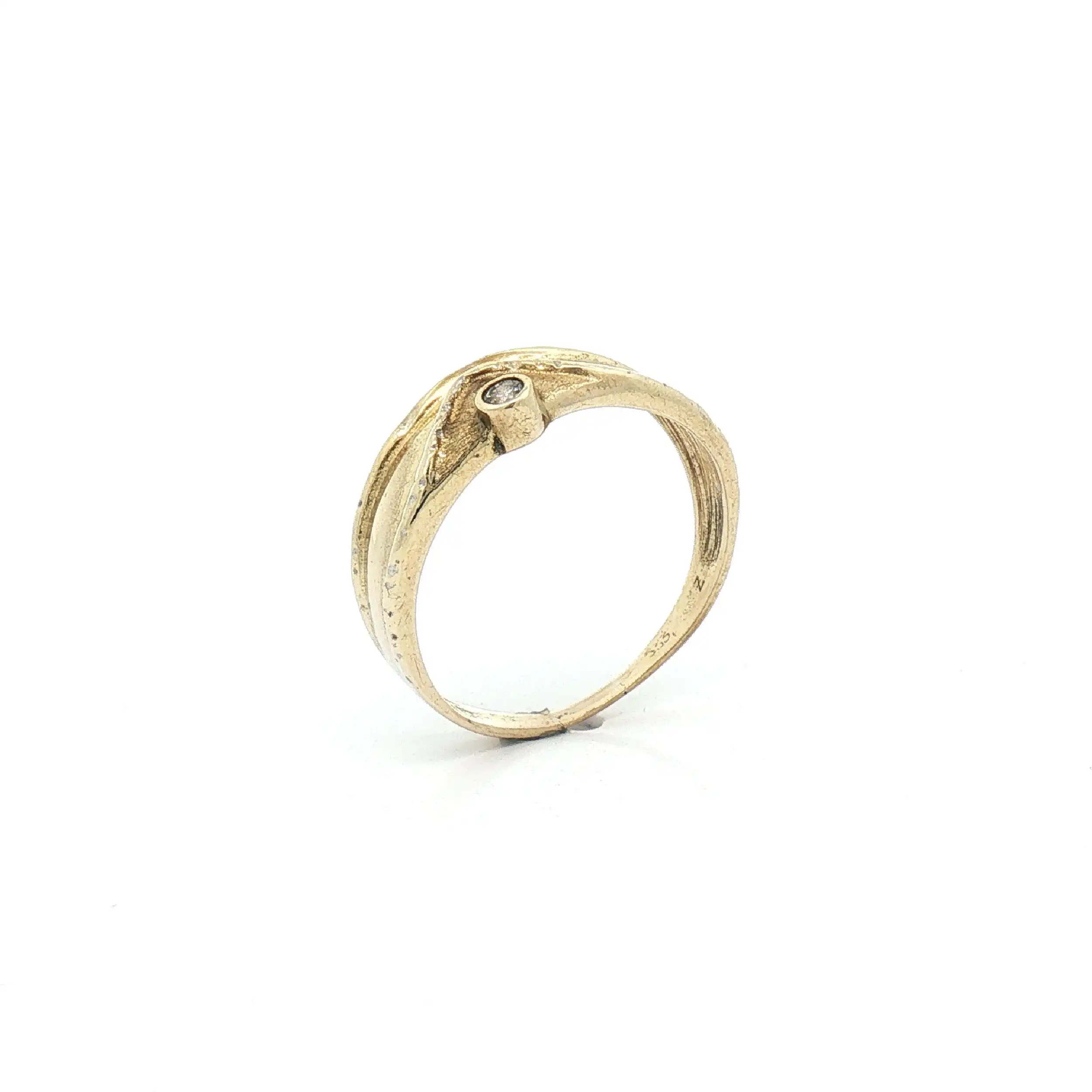 Ring Gelbgold mit Zirkonia Ring Gelbgold mit Zirkonia