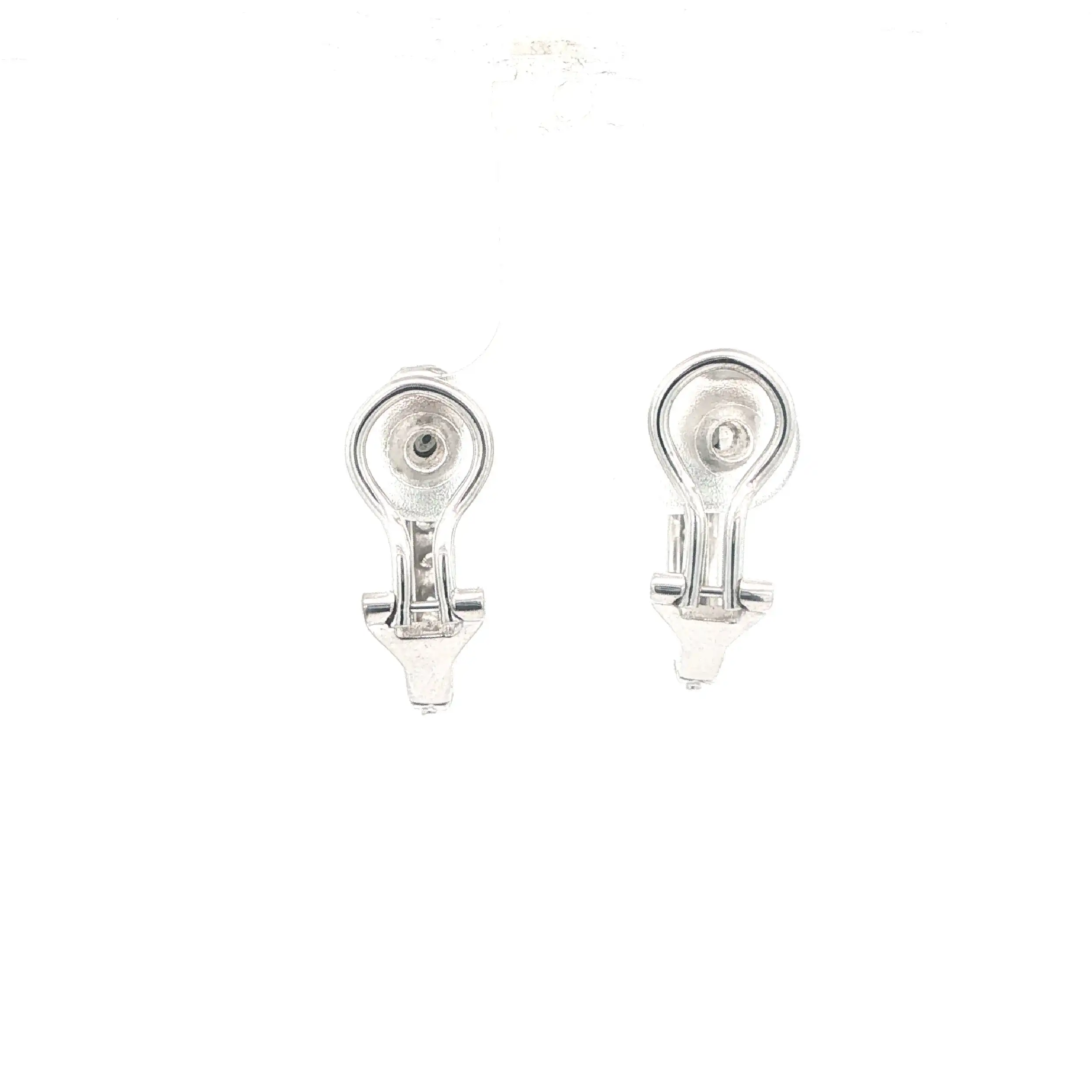 Ohrclips Weißgold mit Brillanten und Diamanten Ohrclips Weißgold mit Brillanten und Diamanten
