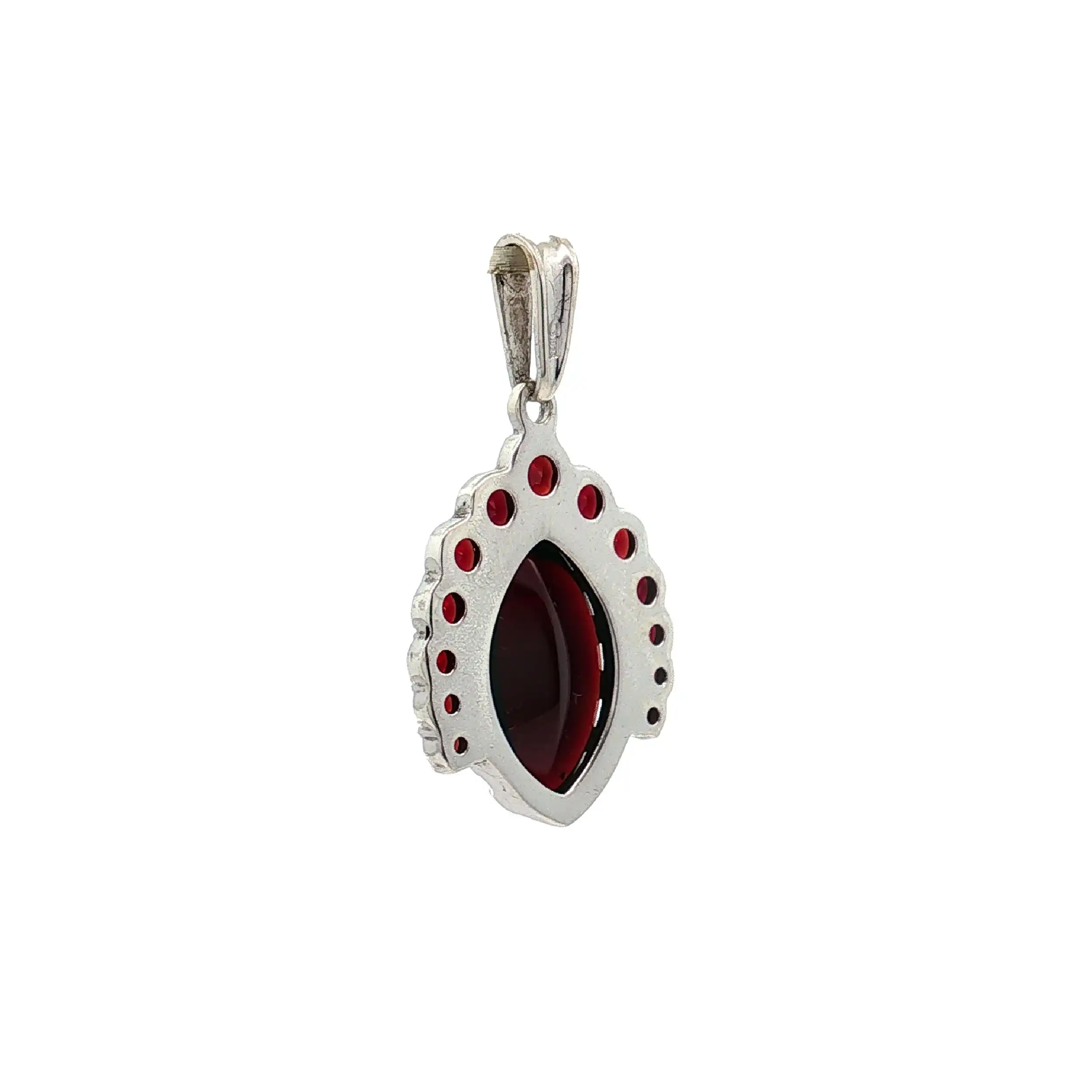 Anhänger Silber mit Granat