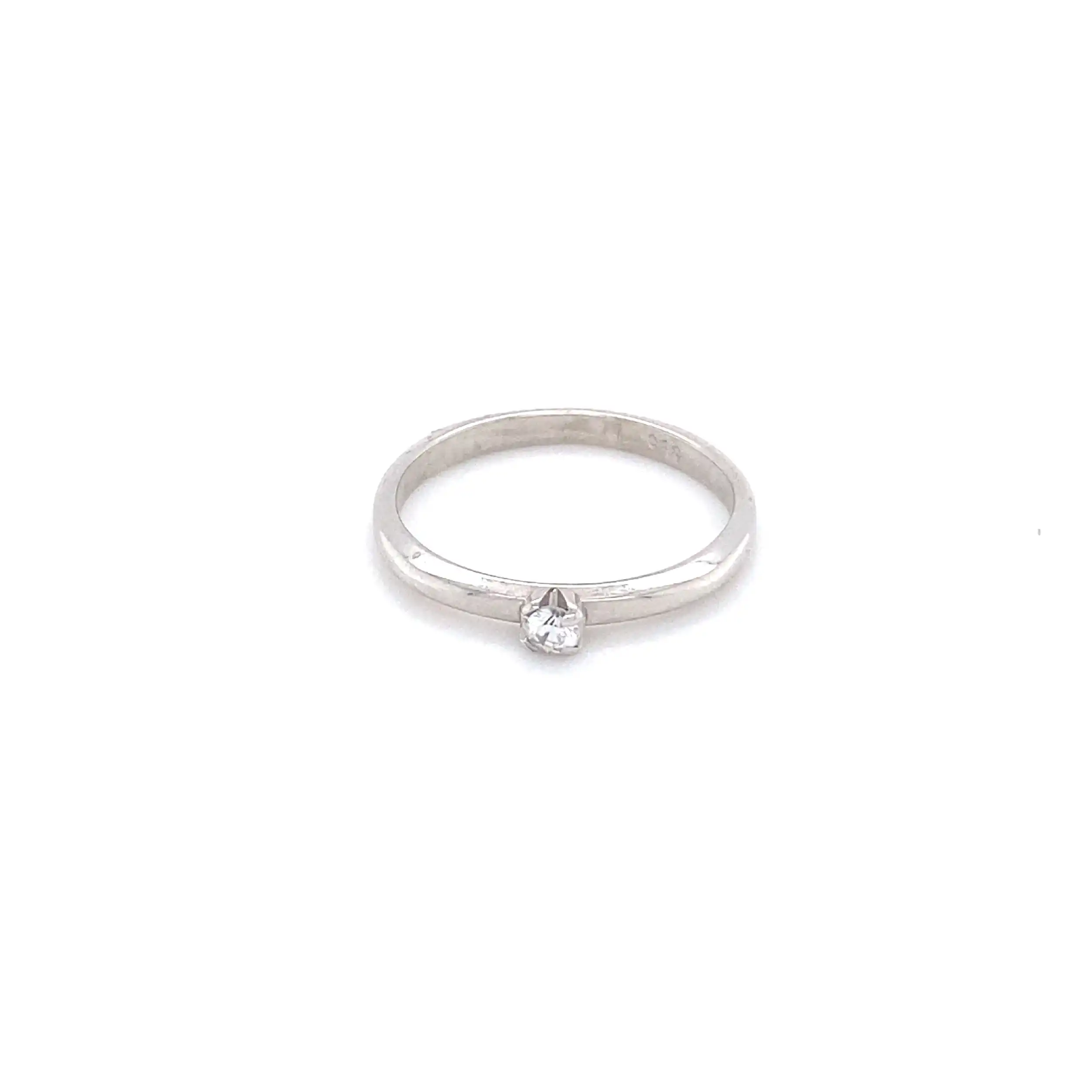 Ring Weißgold mit Brillant
