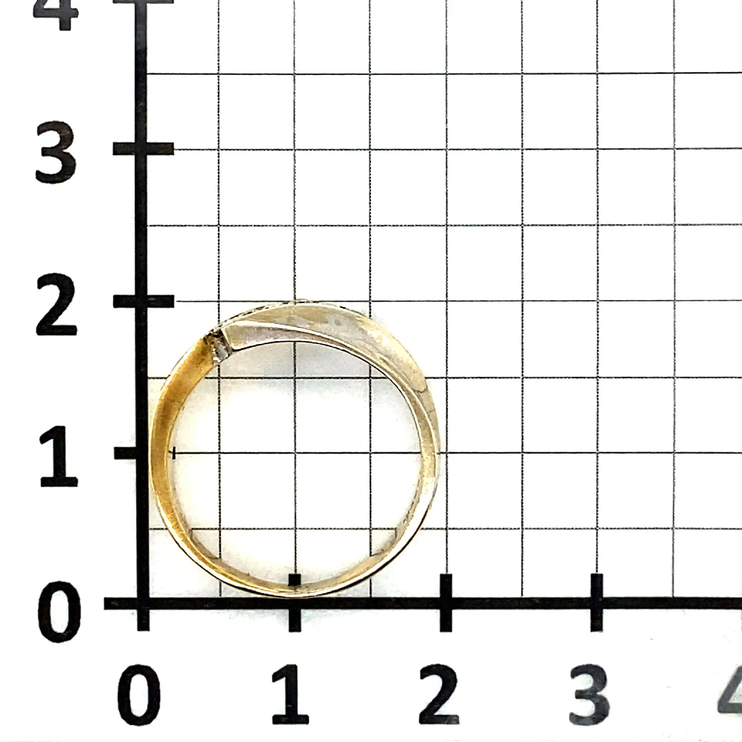 Ring Bicolor mit Brillanten Ring Bicolor mit Brillanten