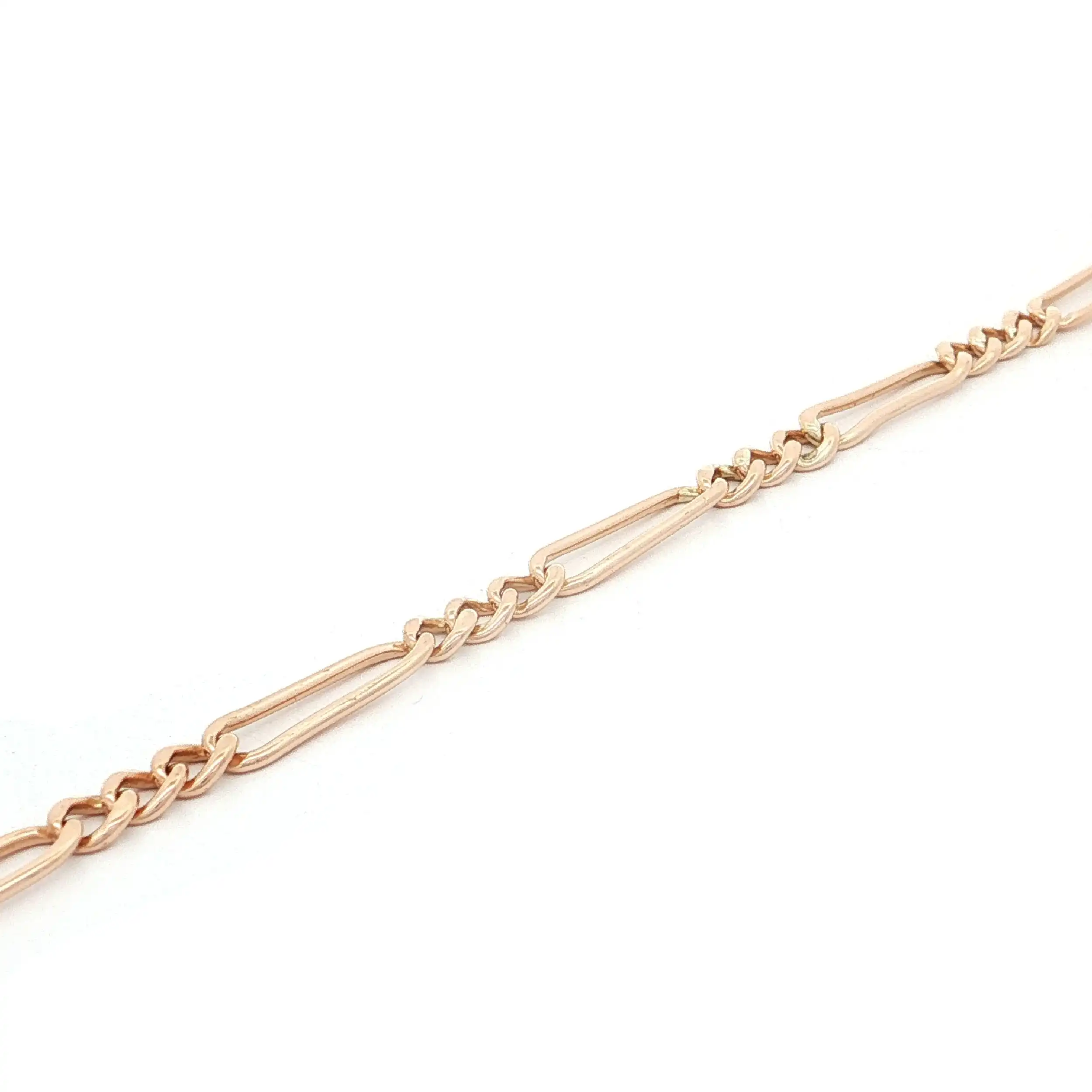 Figaro-Armband Roségold
