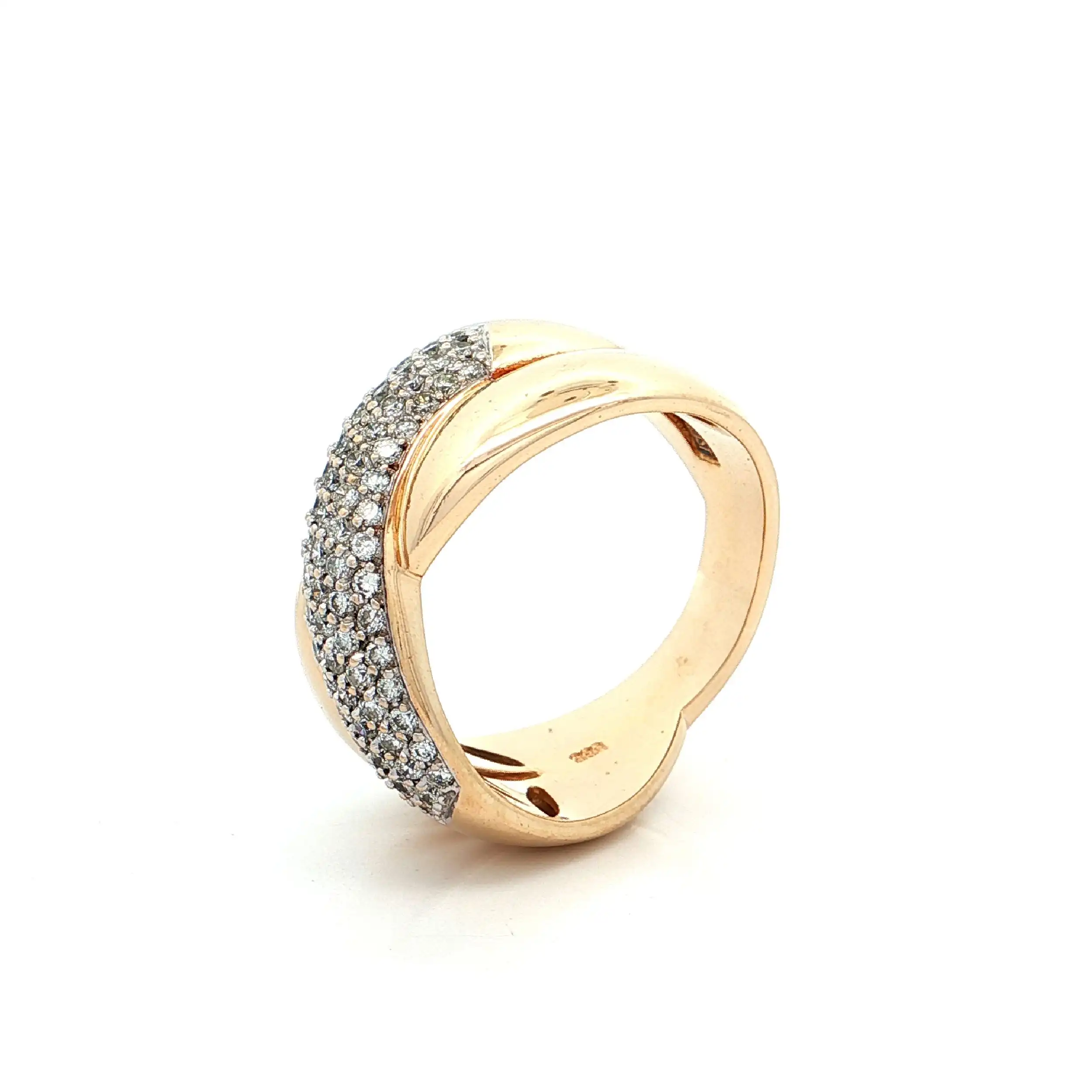 Ring Gelbgold "Christ" mit Brillanten Ring Gelbgold "Christ" mit Brillanten