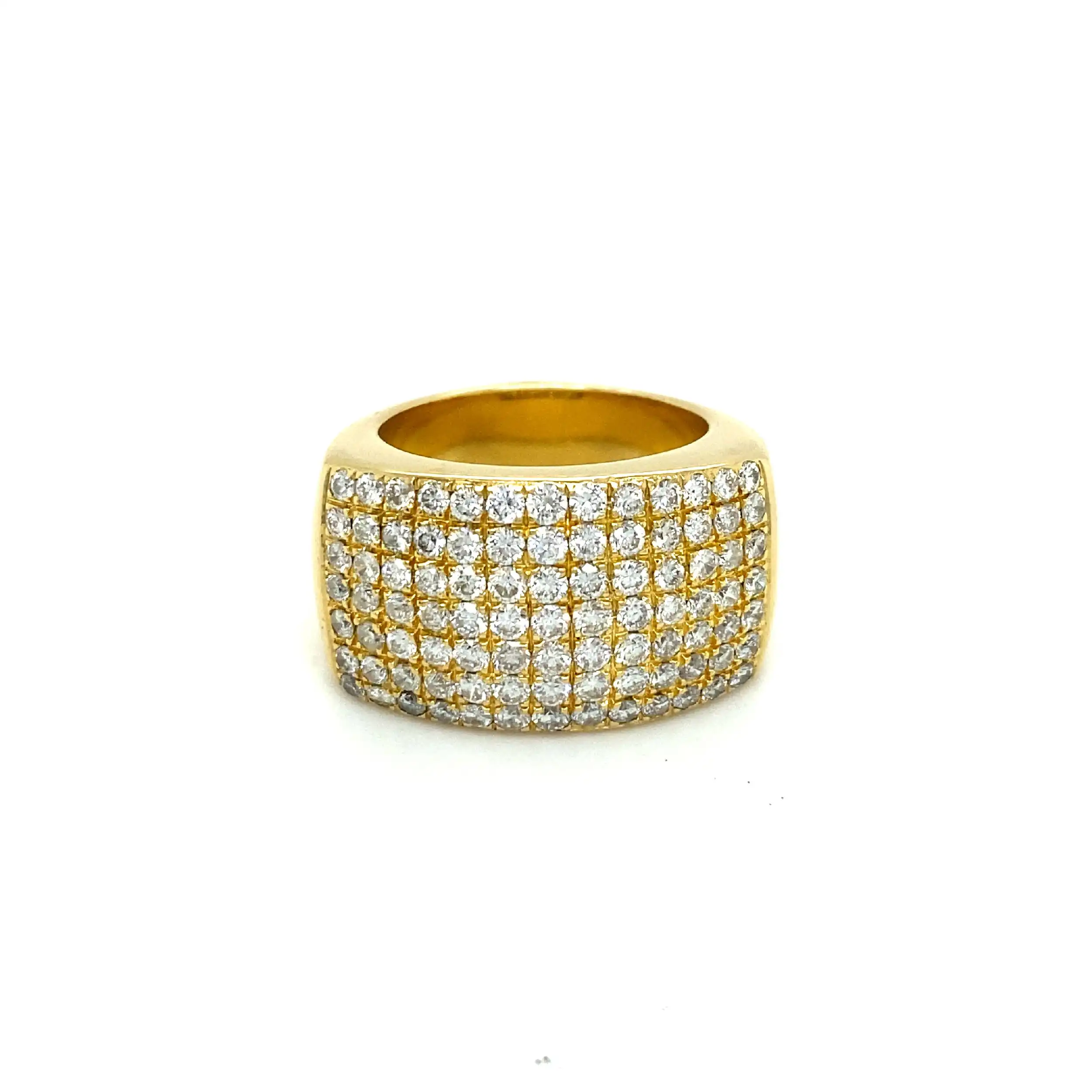Ring Gelbgold mit Brillanten