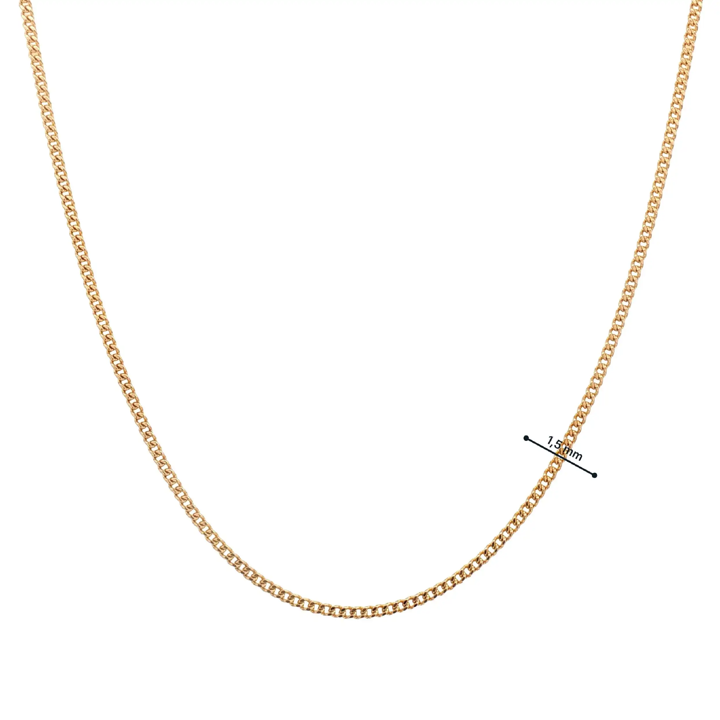 Panzerkette Gelbgold
