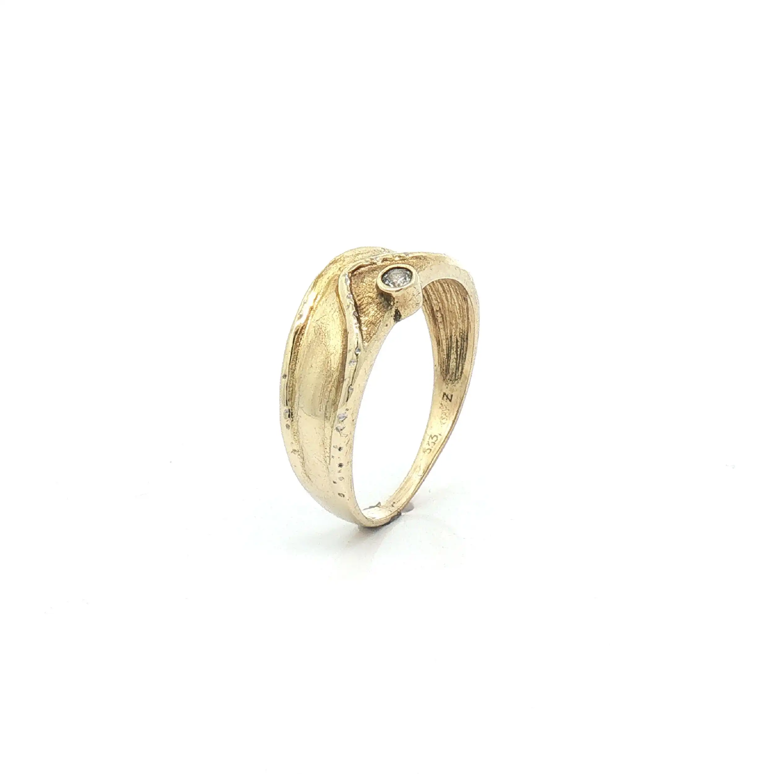 Ring Gelbgold mit Zirkonia