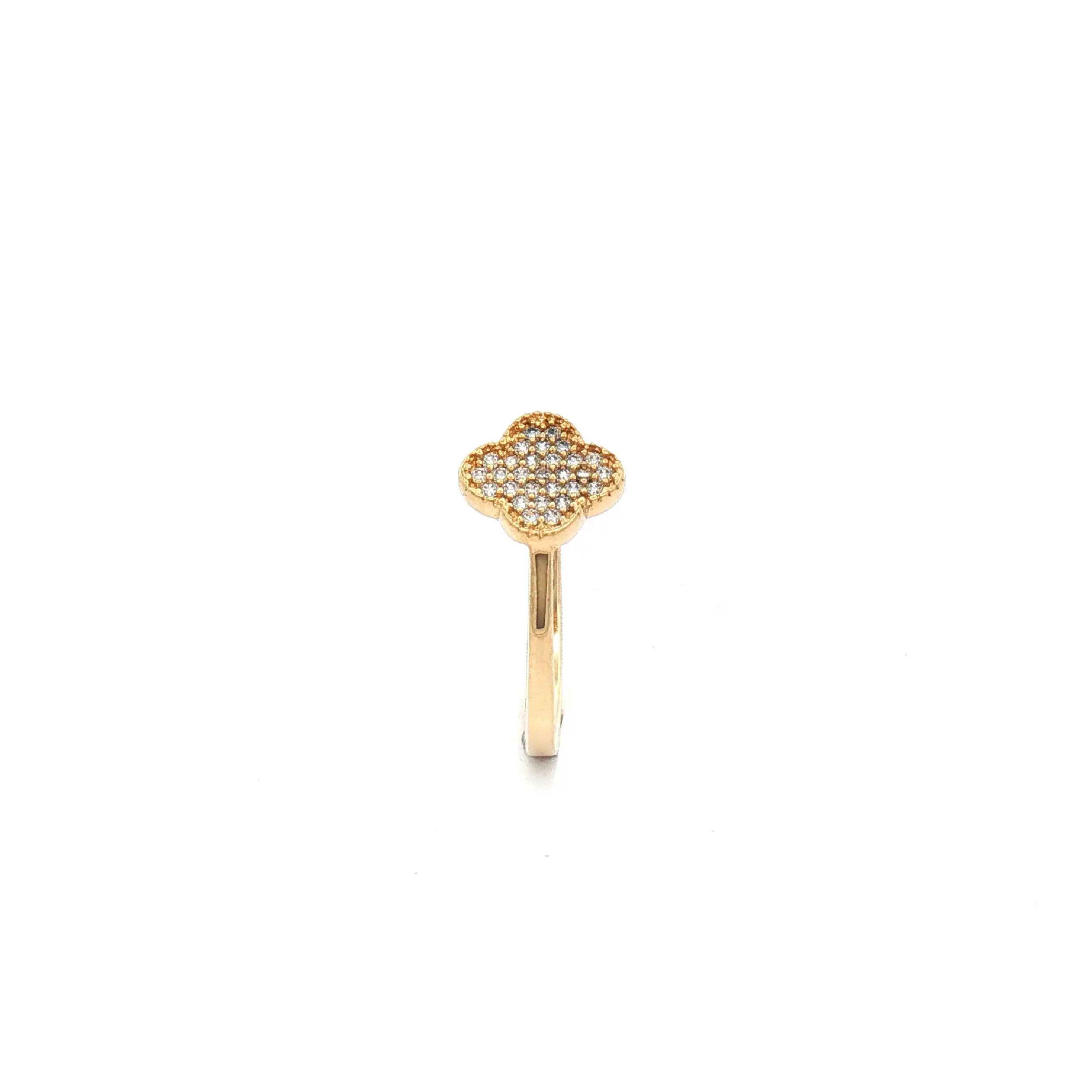 Ring Gelbgold mit Zirkonia