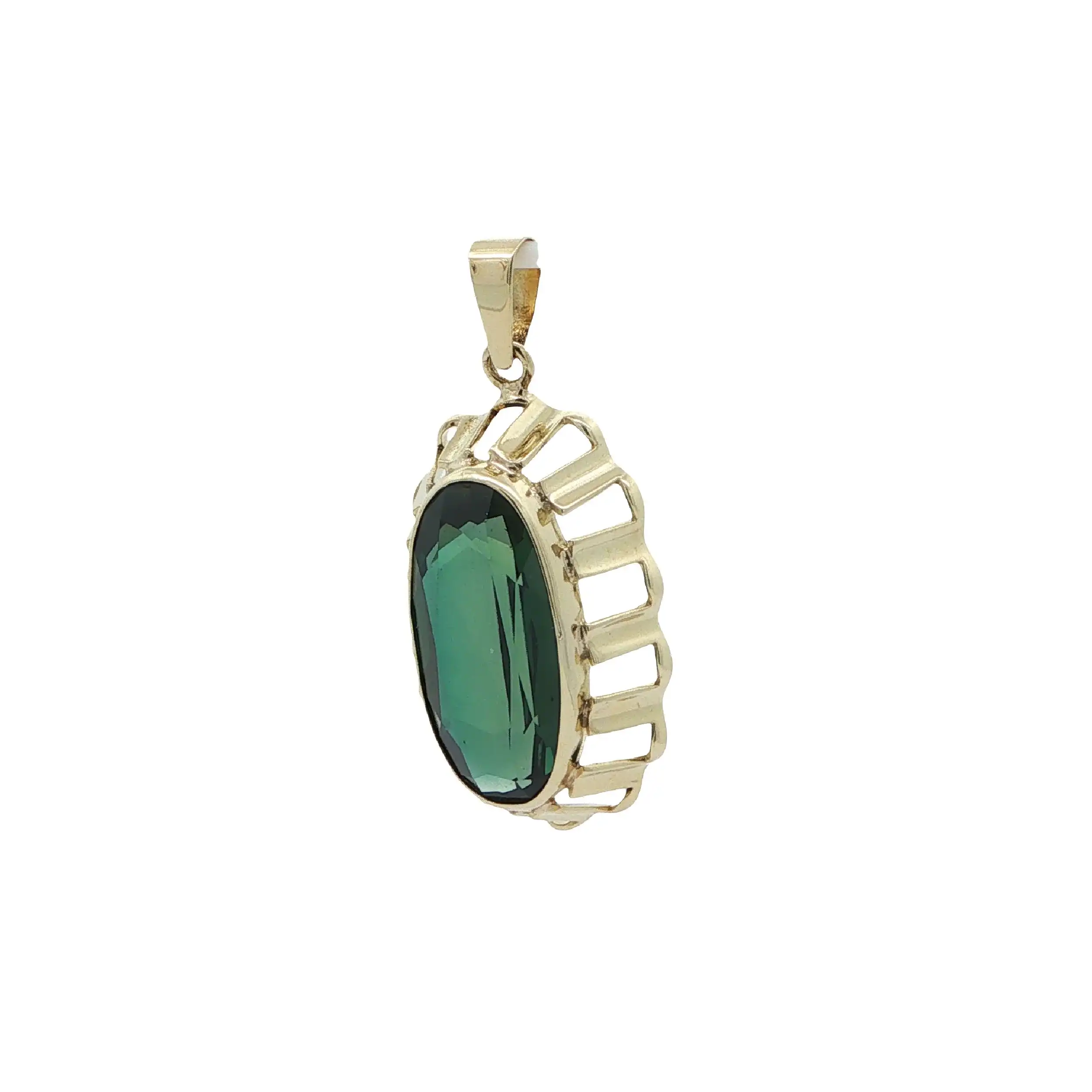 Anhänger Gelbgold mit Grossular