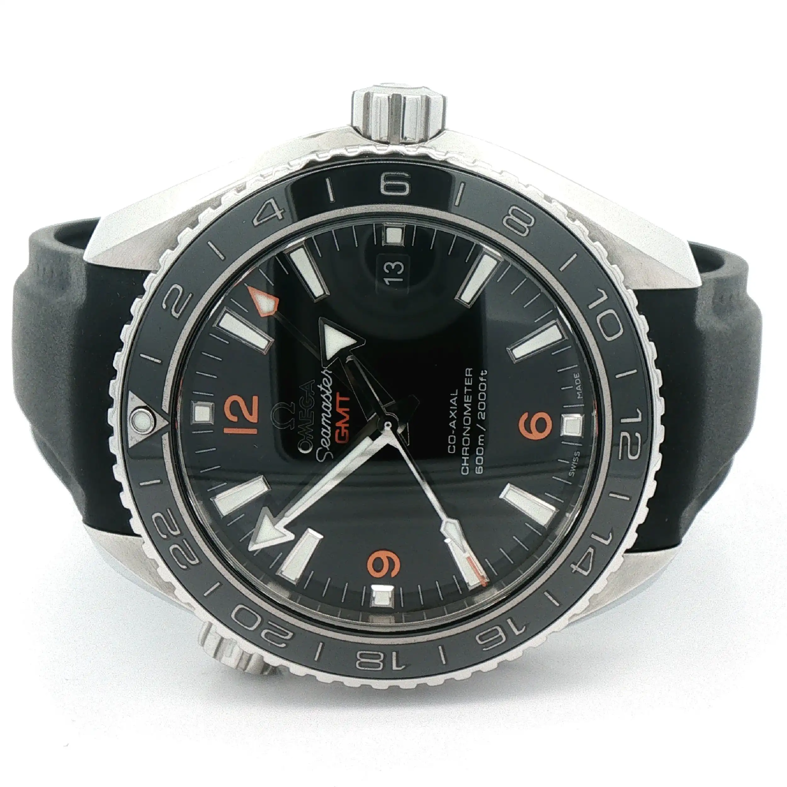 Herrenuhr Omega Seamaster Planet Ocean 600M GMT im Fullset