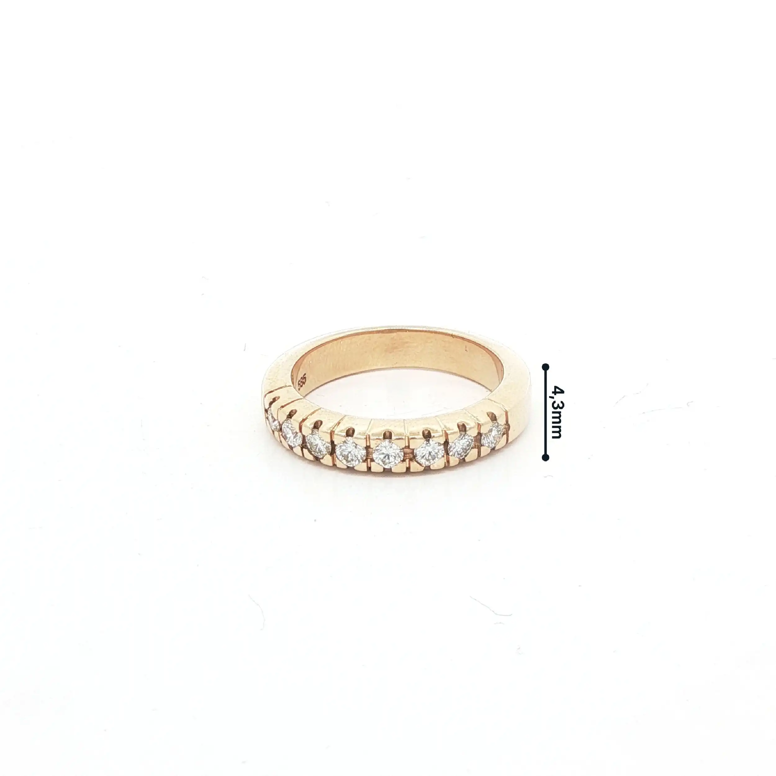 Ring Gelbgold mit Brillanten Ring Gelbgold mit Brillanten