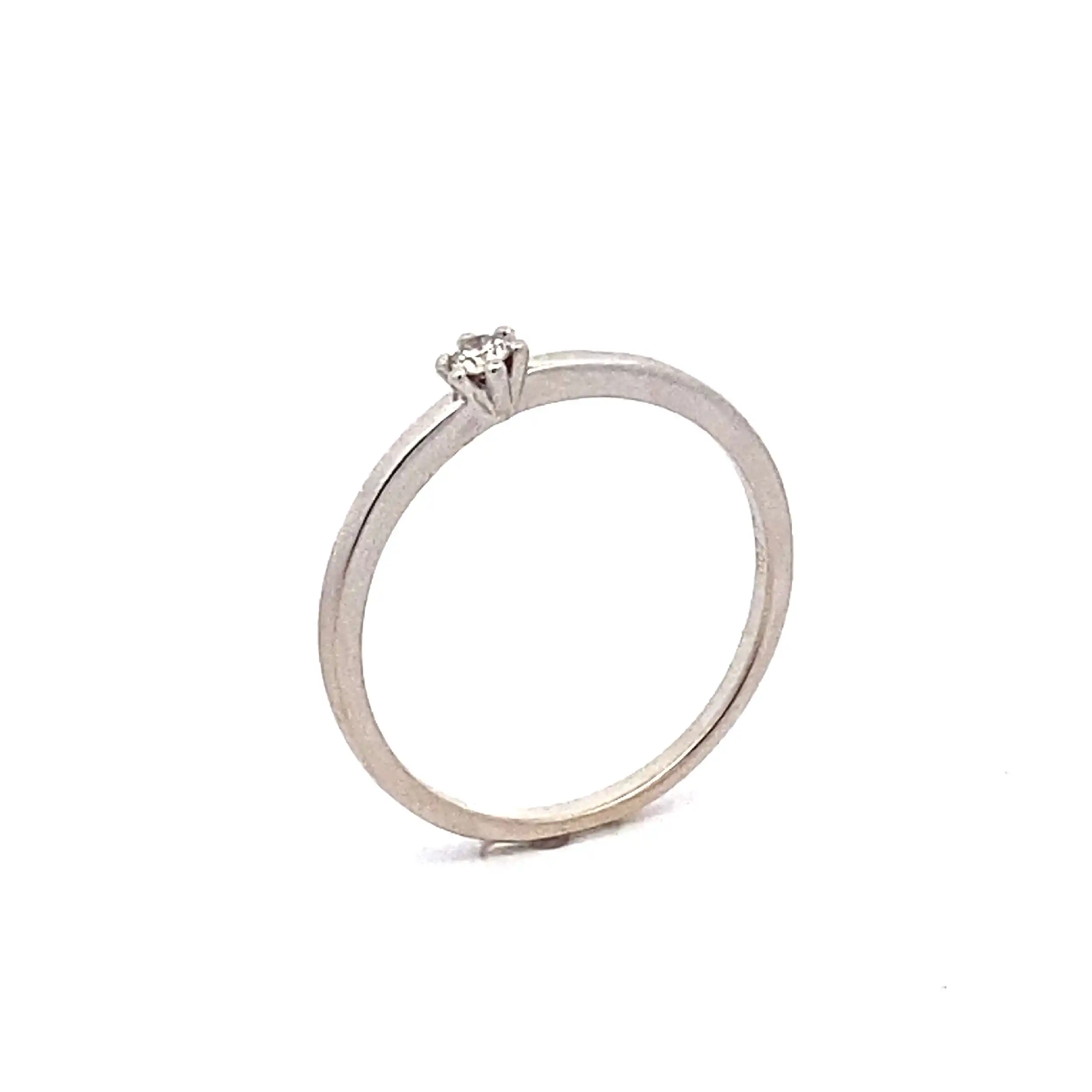 Ring Weißgold mit Brillant