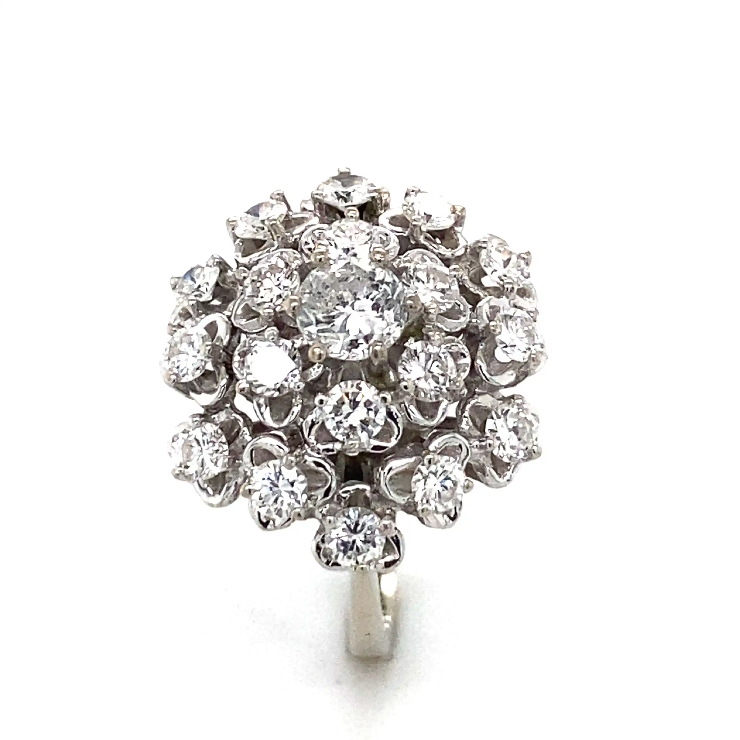 Ring Weißgold mit Brillanten Ring Weißgold mit Brillanten