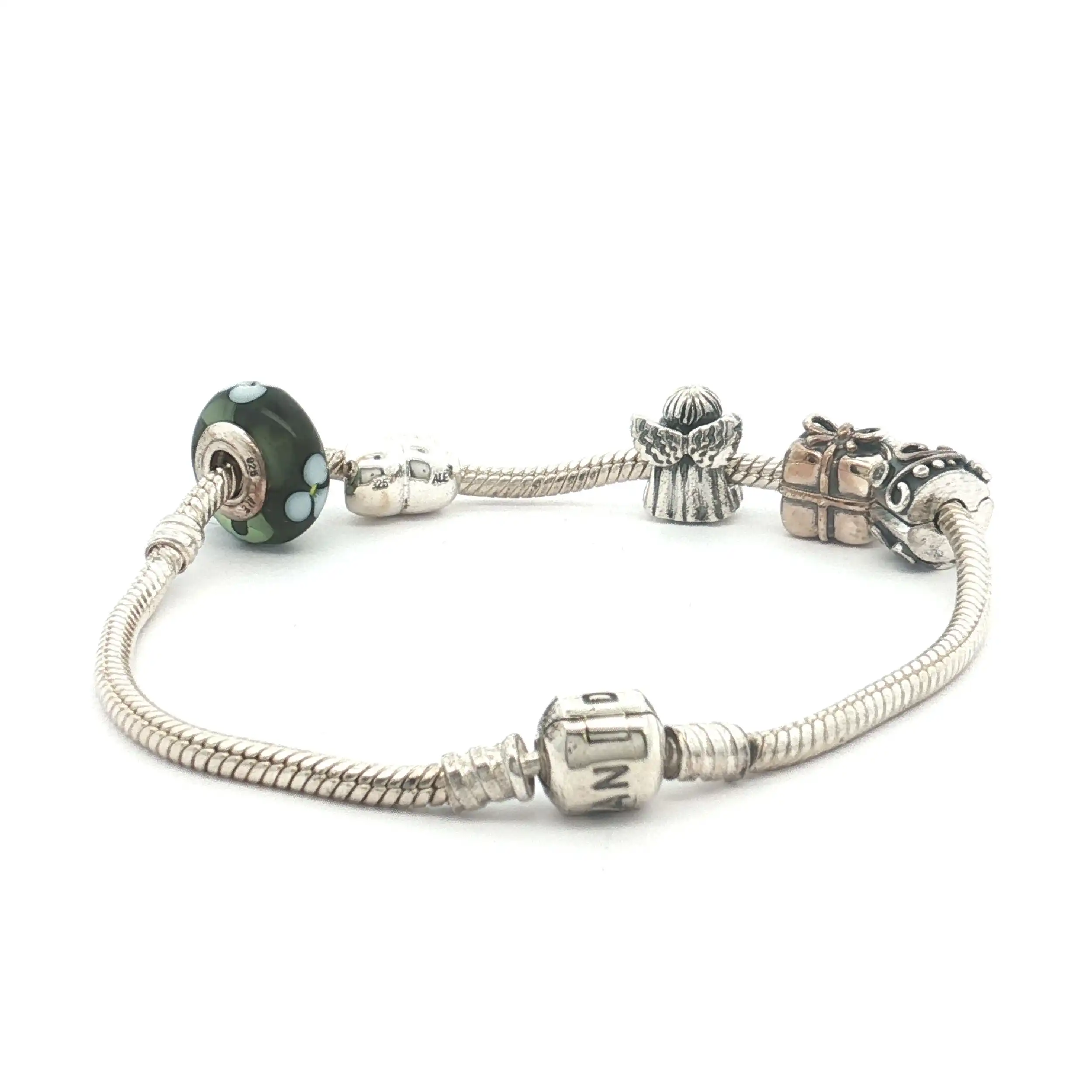 Armband Pandora mit 5 Charms