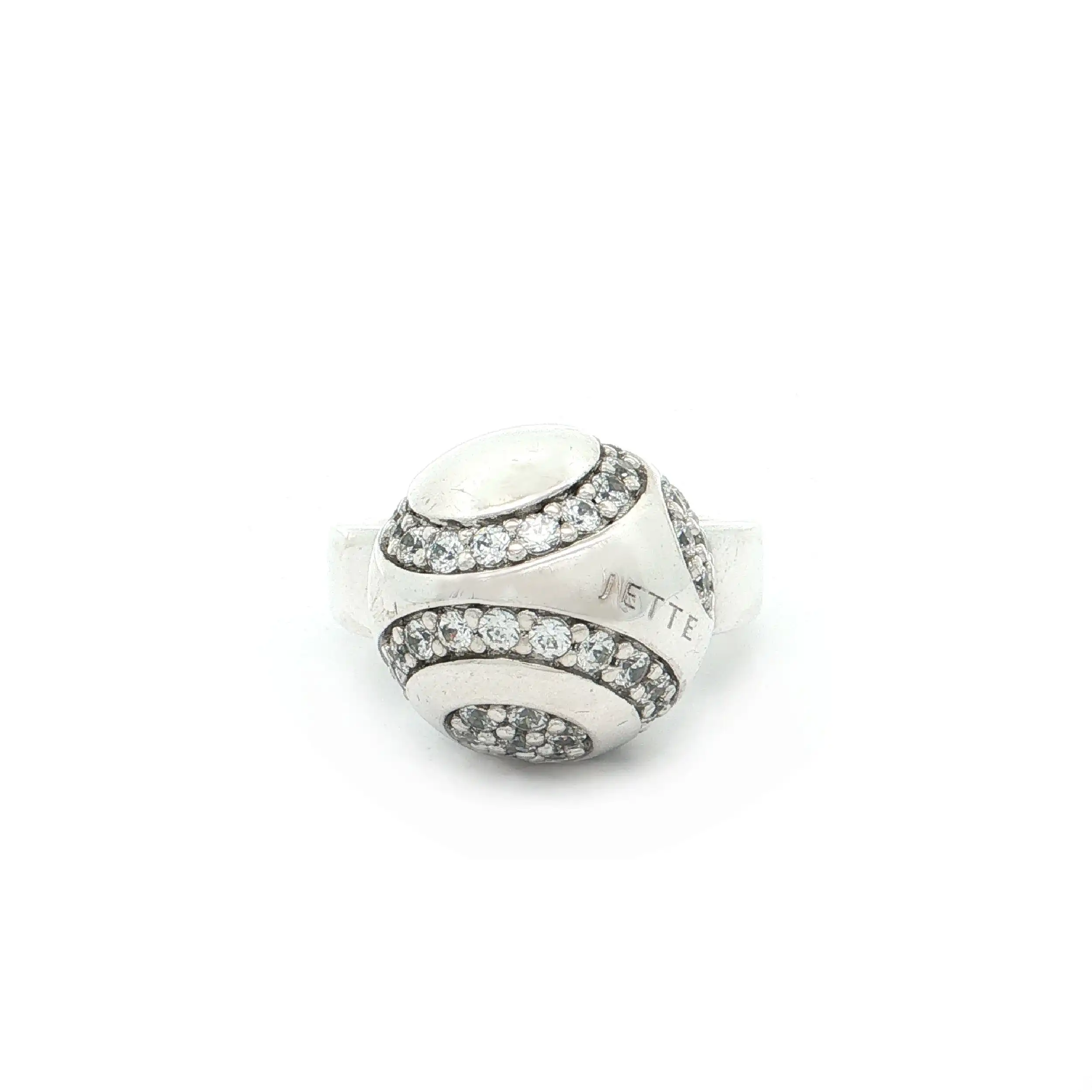 Ring Silber mit Zirkonia "JETTE" Ring Silber mit Zirkonia "JETTE"
