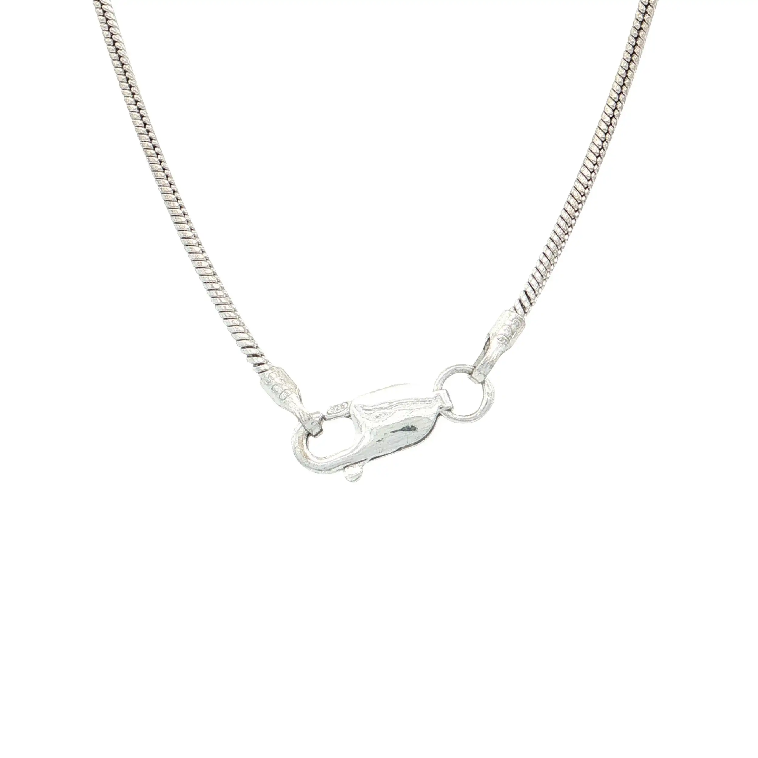 Silbercollier mit Kugel