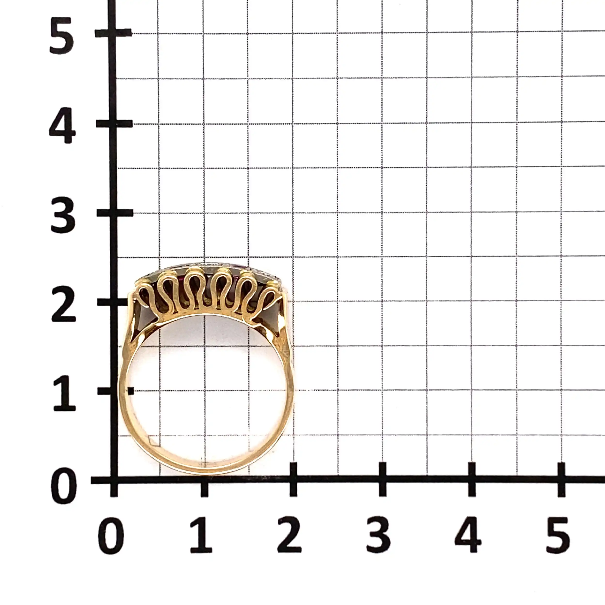 Ring Bicolor mit Rubinen & Brillanten Ring Bicolor mit Rubinen & Brillanten