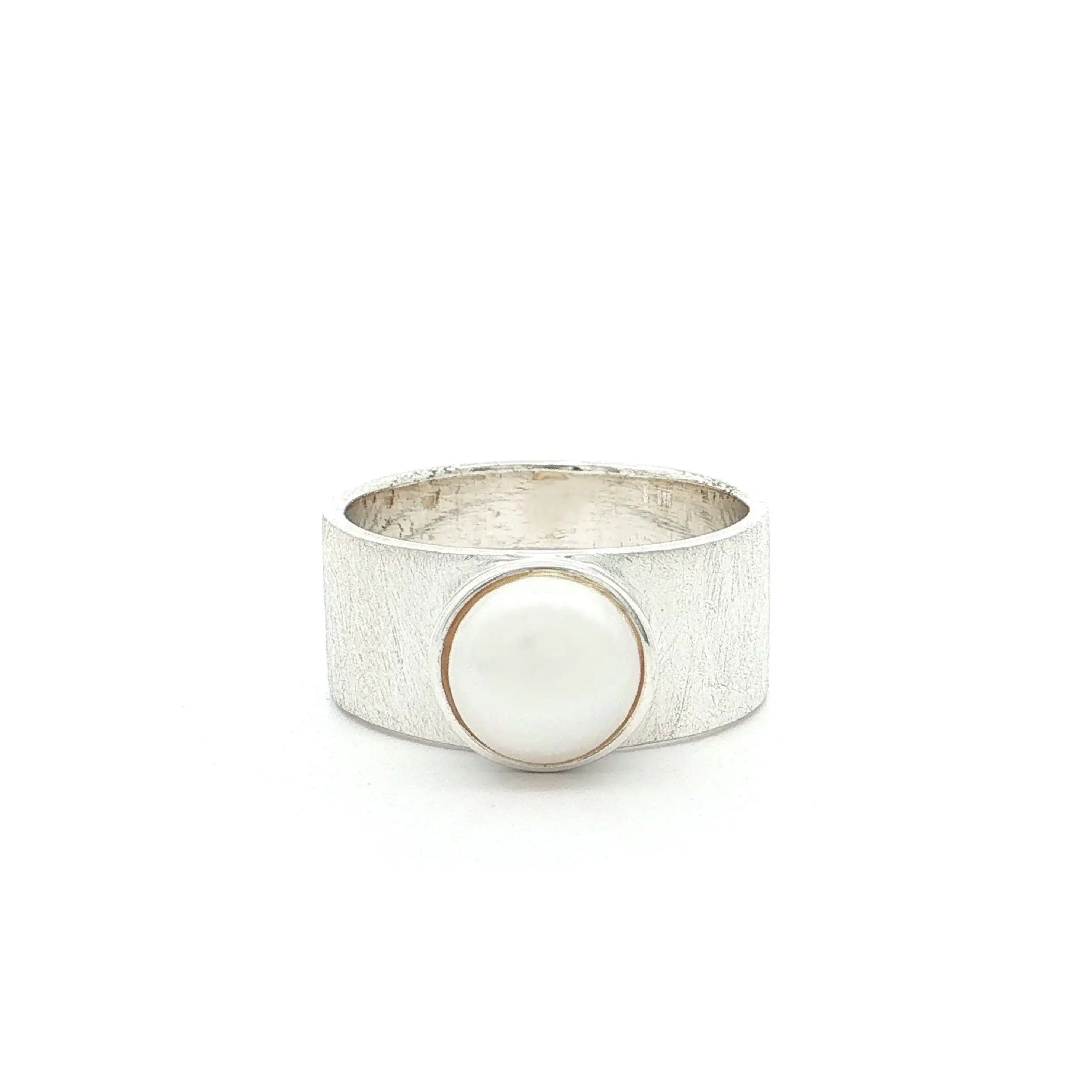 Ring Silber mit Perle Ring Silber mit Perle