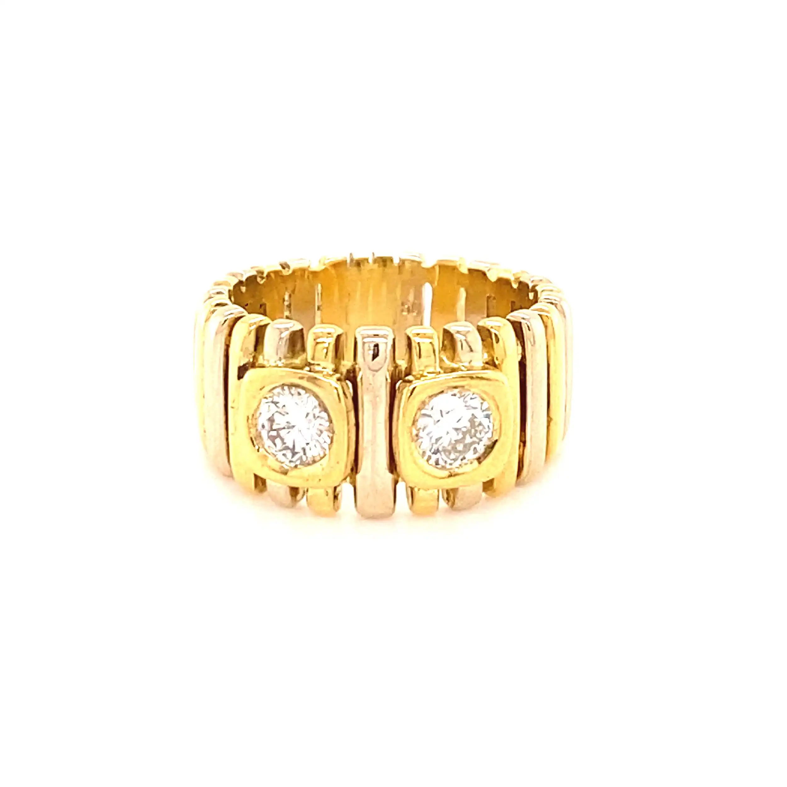 Ring Gelbgold mit Brillanten