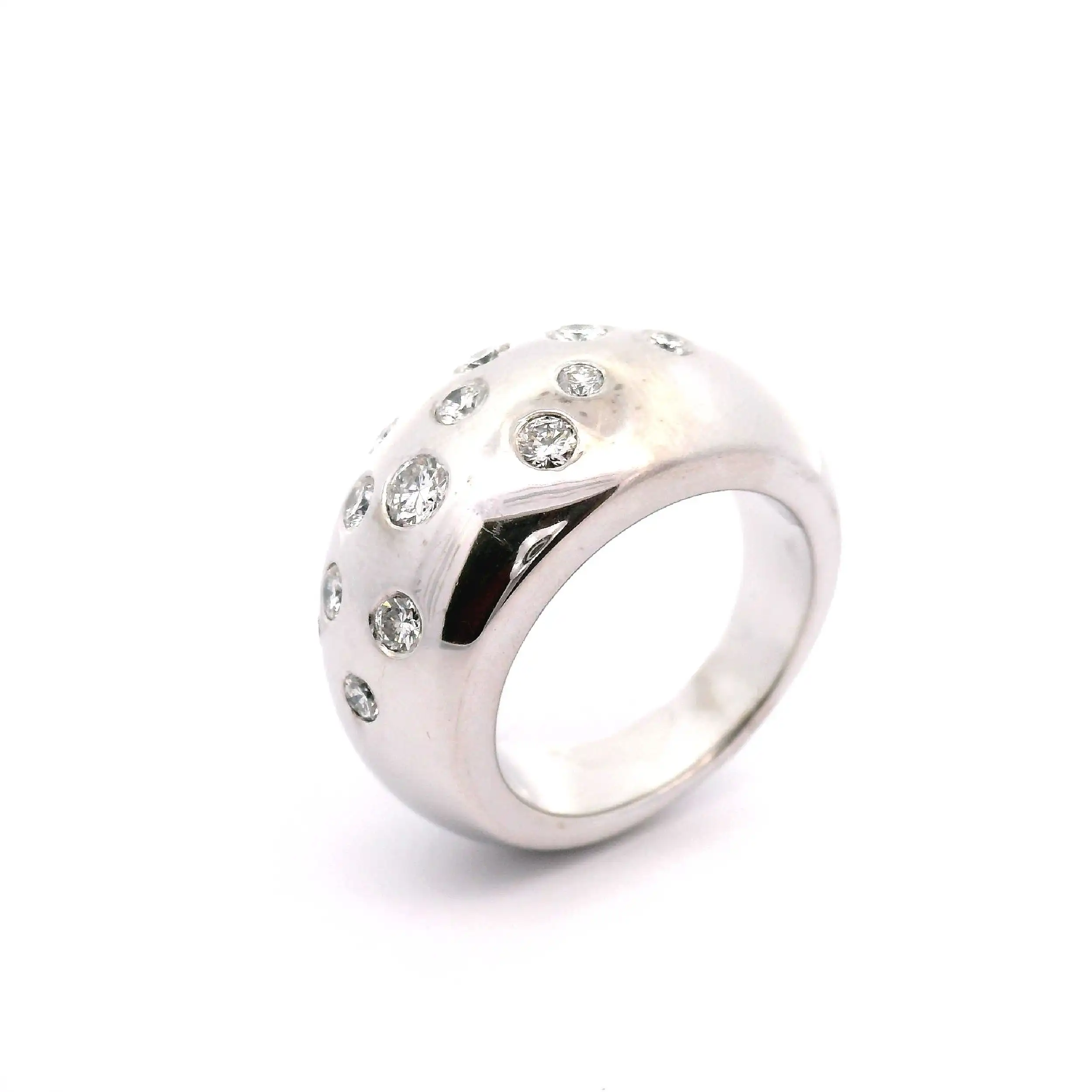 Ring Weißgold mit Brillanten von Wempe by Kim