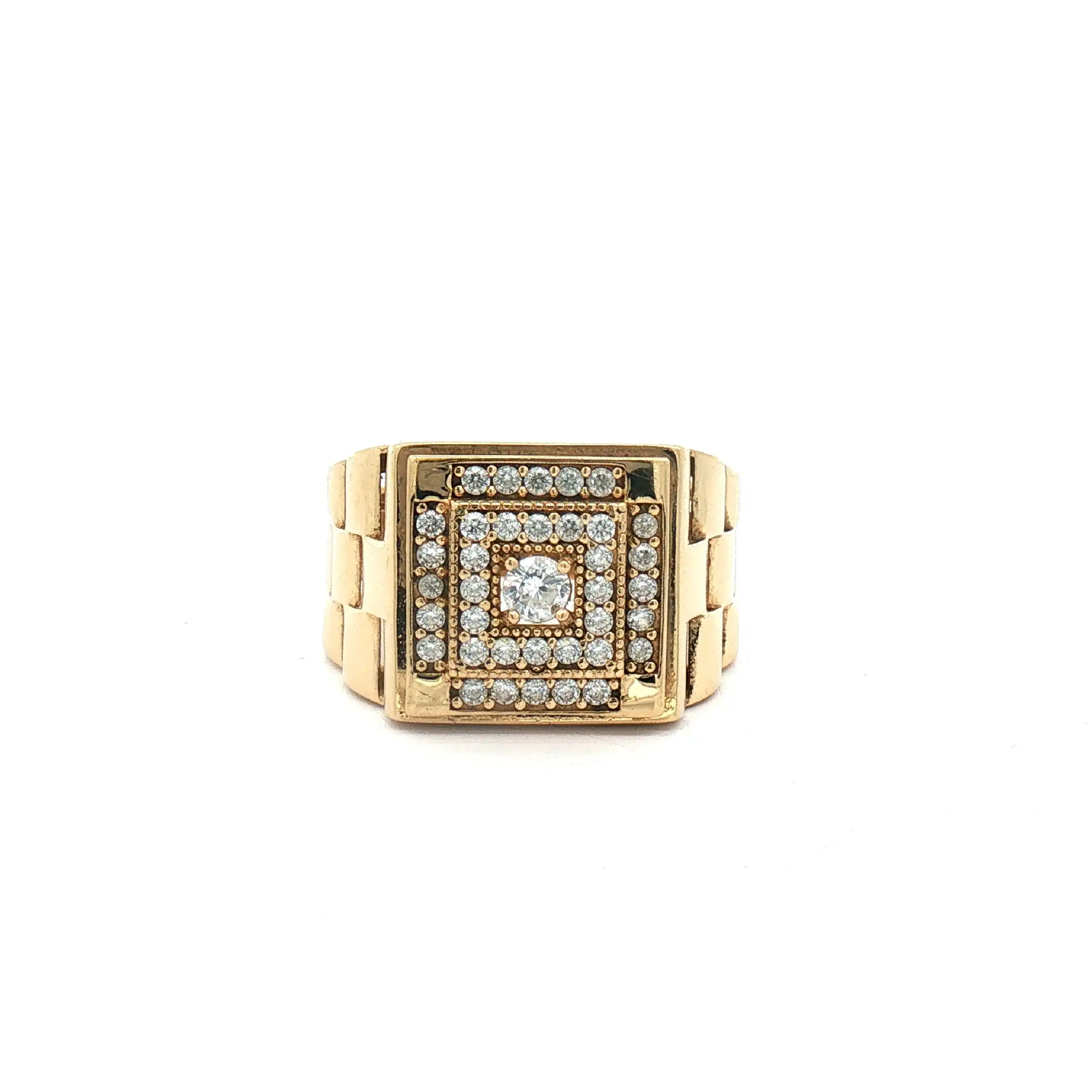Ring Gelbgold mit Zirkonia