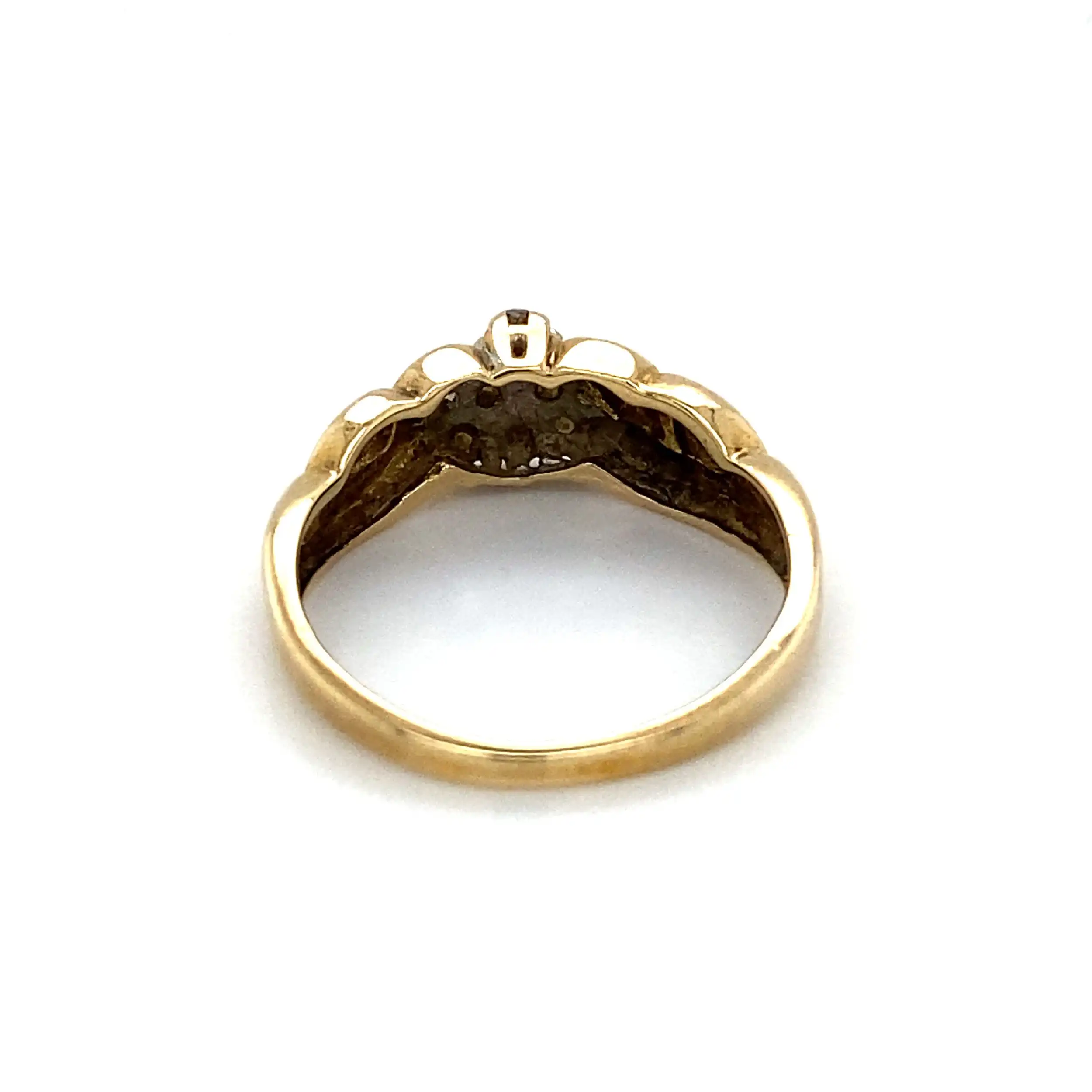 Ring Gelbgold mit Brillanten, mit 0,26ct graviert Ring Gelbgold mit Brillanten, mit 0,26ct graviert