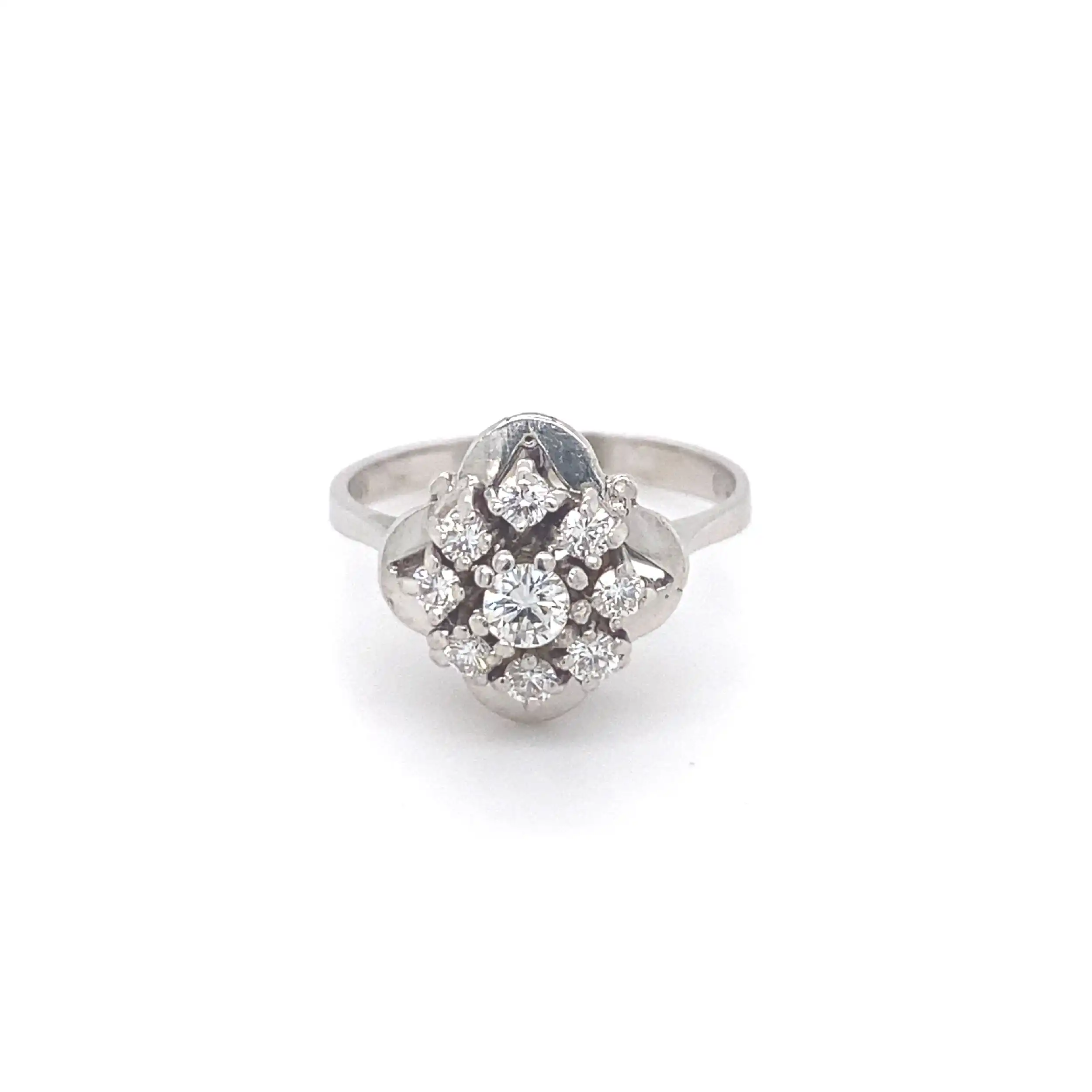 Ring Weißgold mit Brillanten