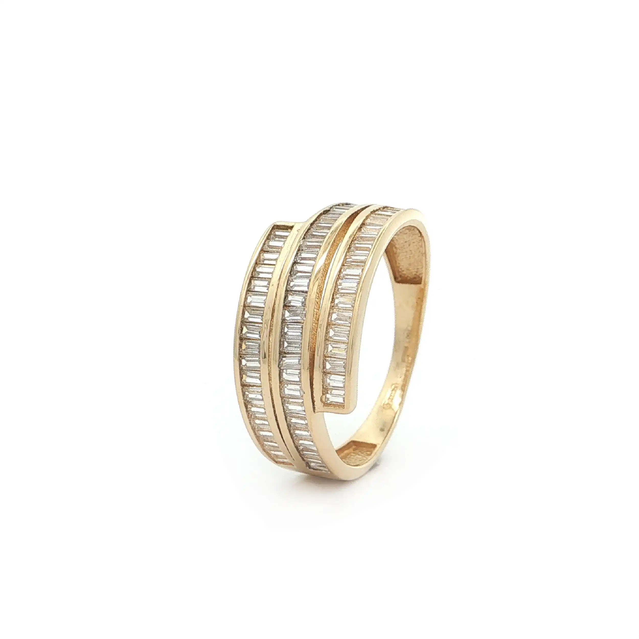 Ring Gelbgold mit Zirkonia