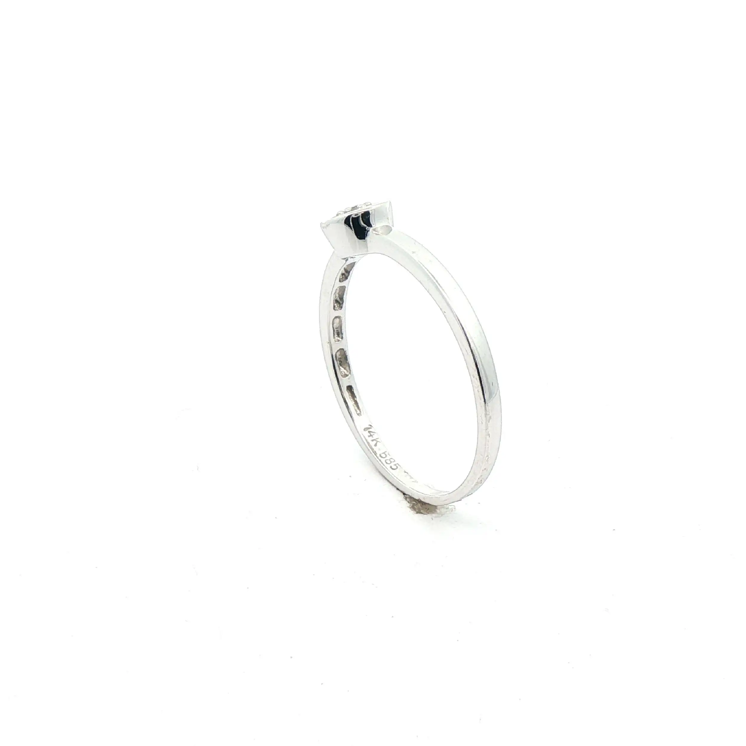 Ring Weißgold mit Brillanten Ring Weißgold mit Brillanten