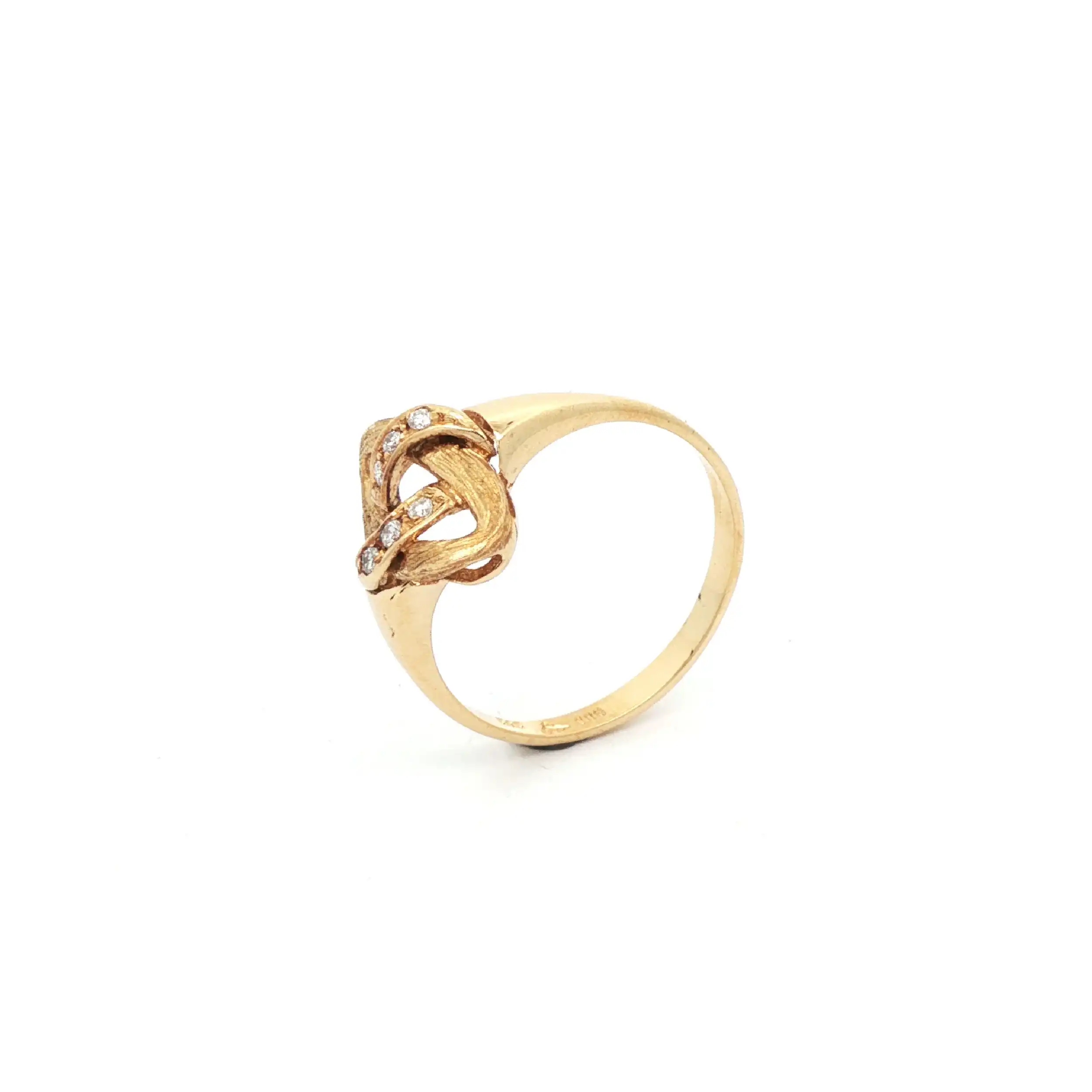 Ring Gelbgold mit Brillanten