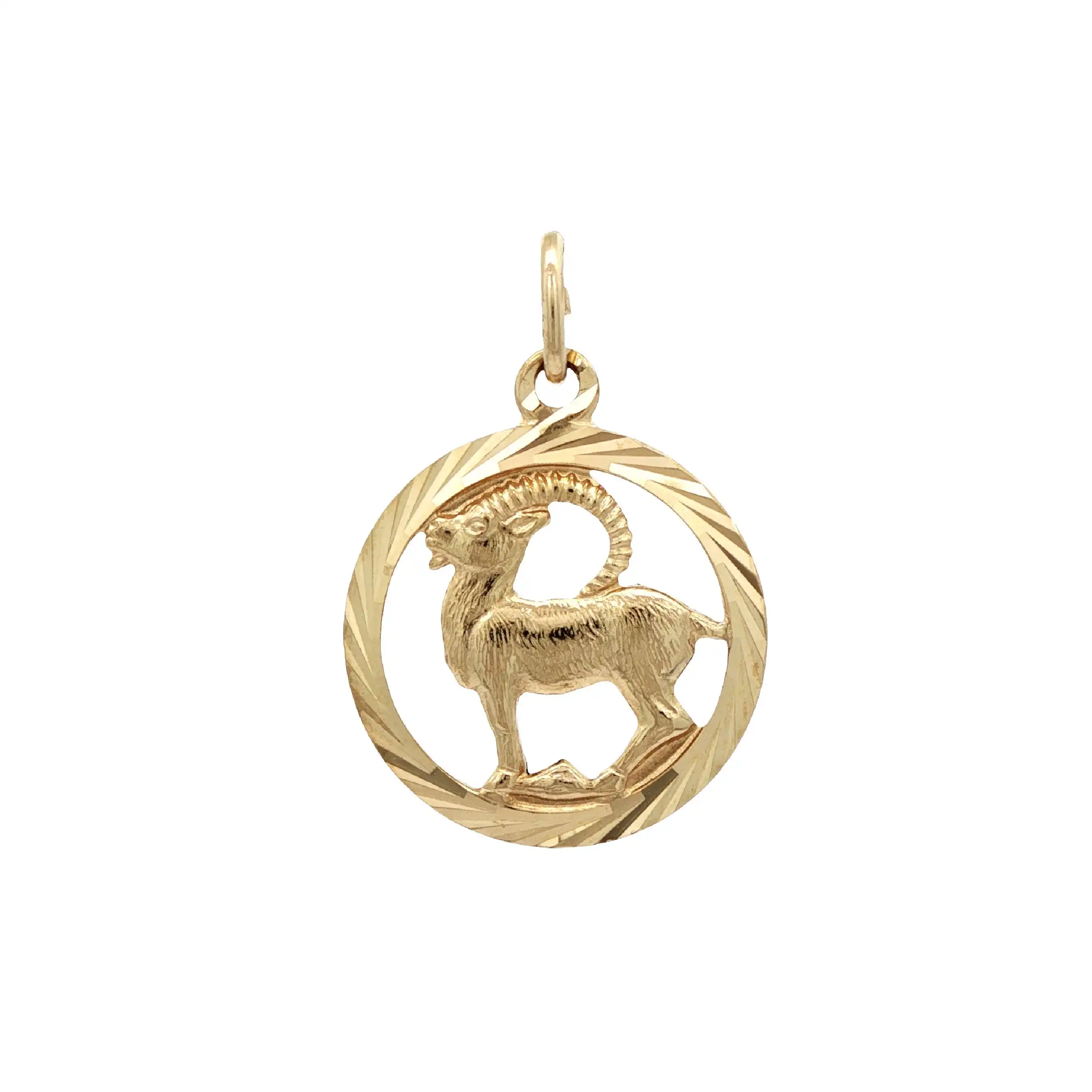 Anhänger Gelbgold "Steinbock"