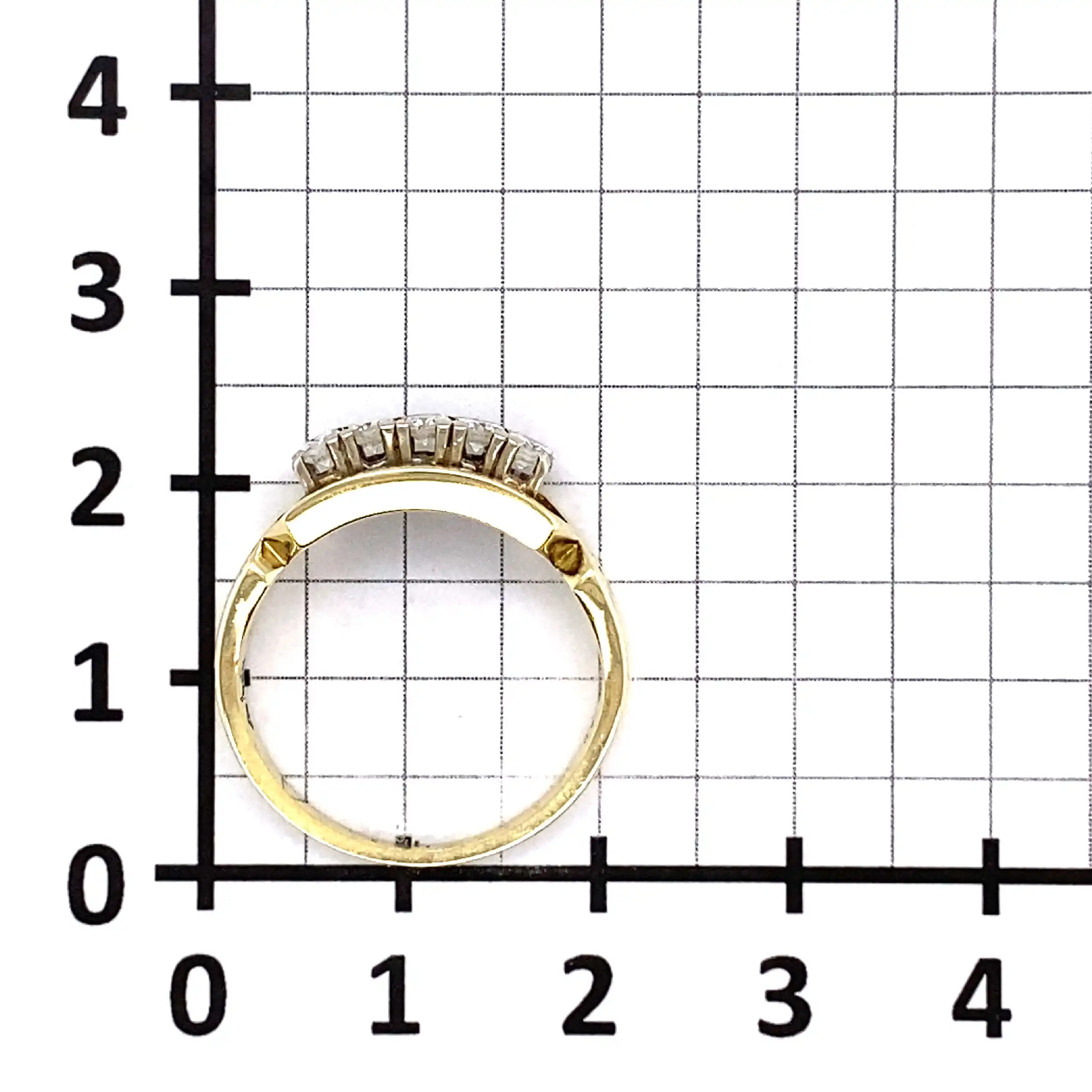 Ring Gelbgold mit Brillanten