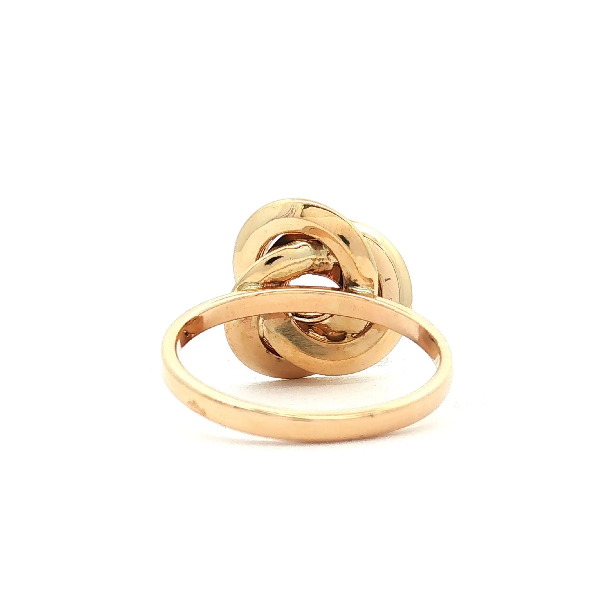 Ring Gelbgold Knoten