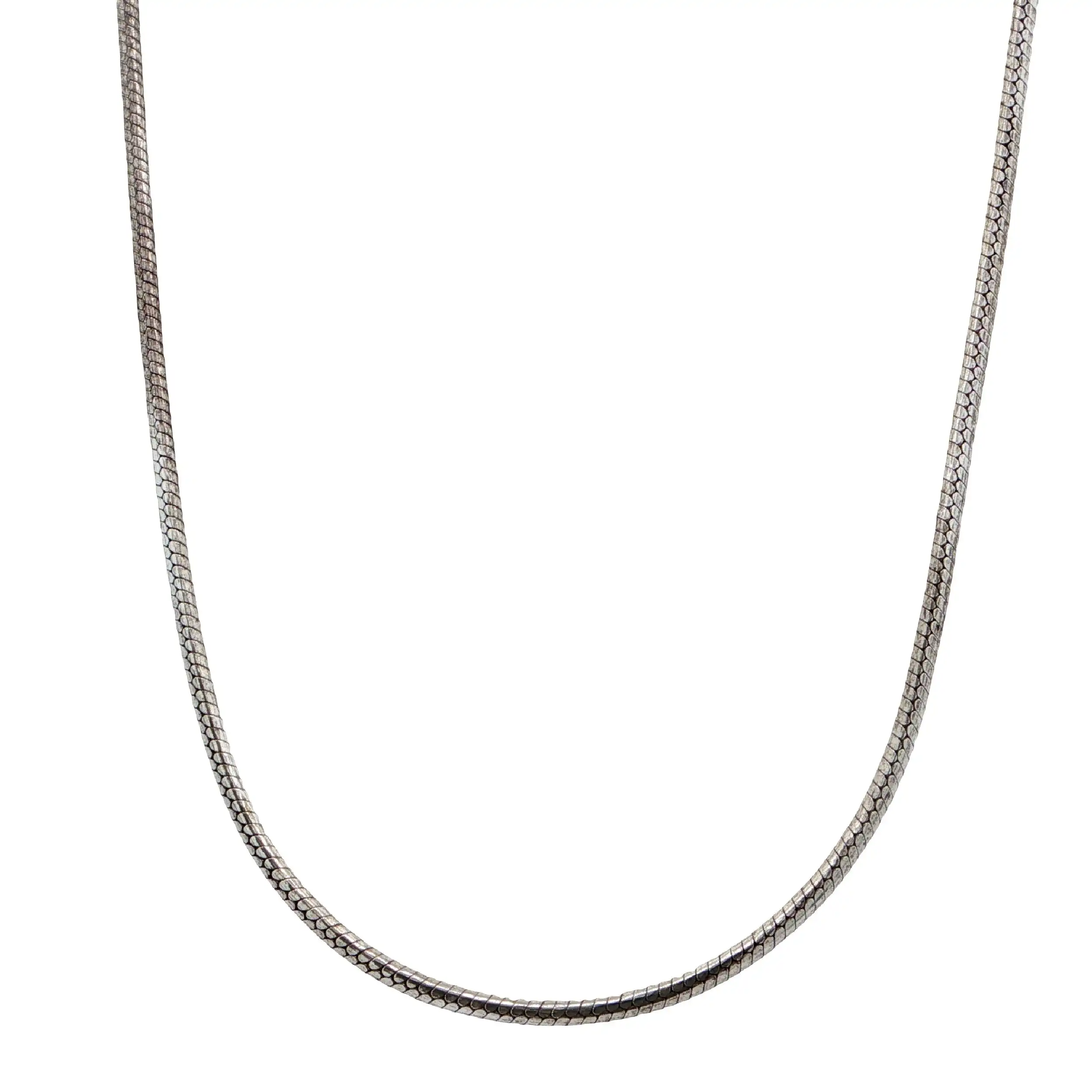 Schlangenkette Silber