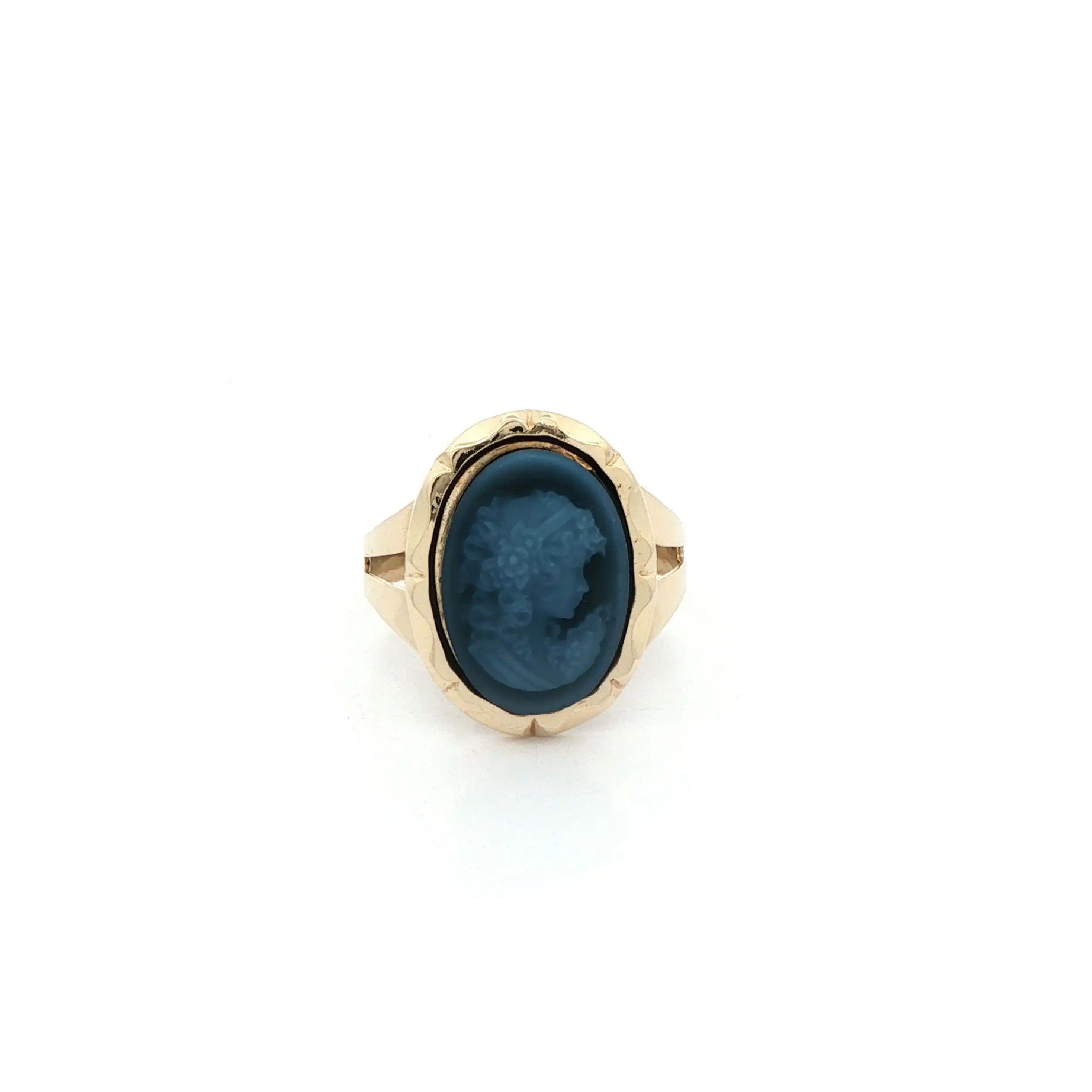 Ring Gelbgold mit Gemme Ring Gelbgold mit Gemme