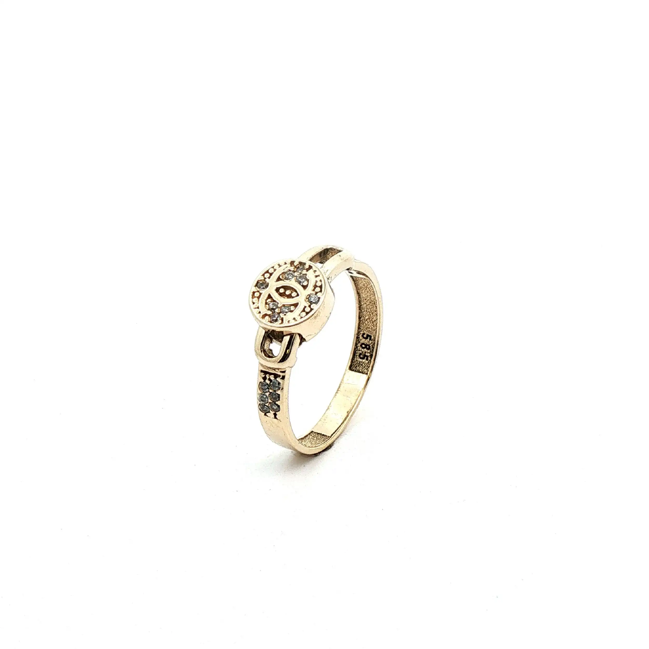 Ring Gelbgold mit Zirkonia