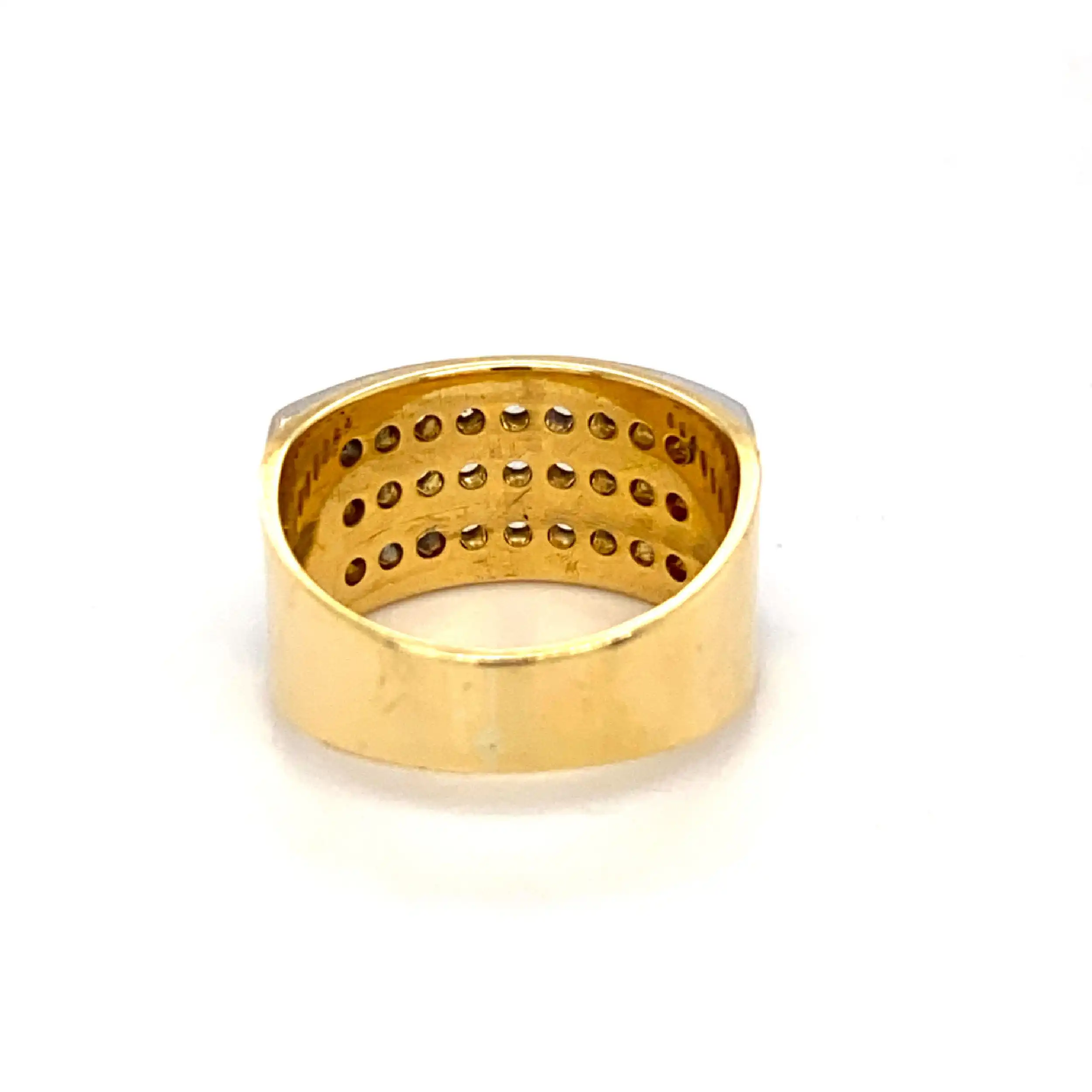 Ring Bicolor mit Zirkonia Ring Bicolor mit Zirkonia