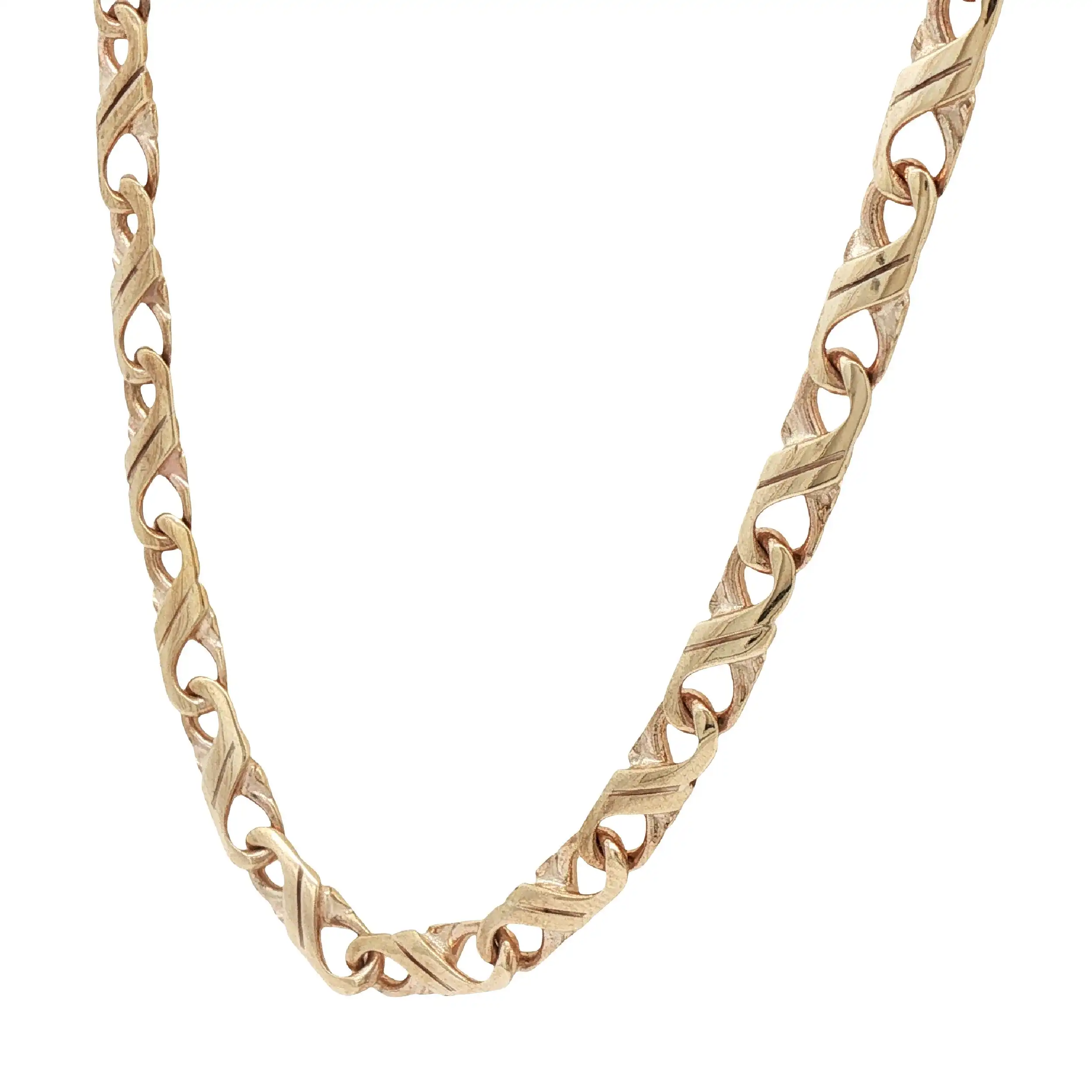Fantasiekette Gelbgold