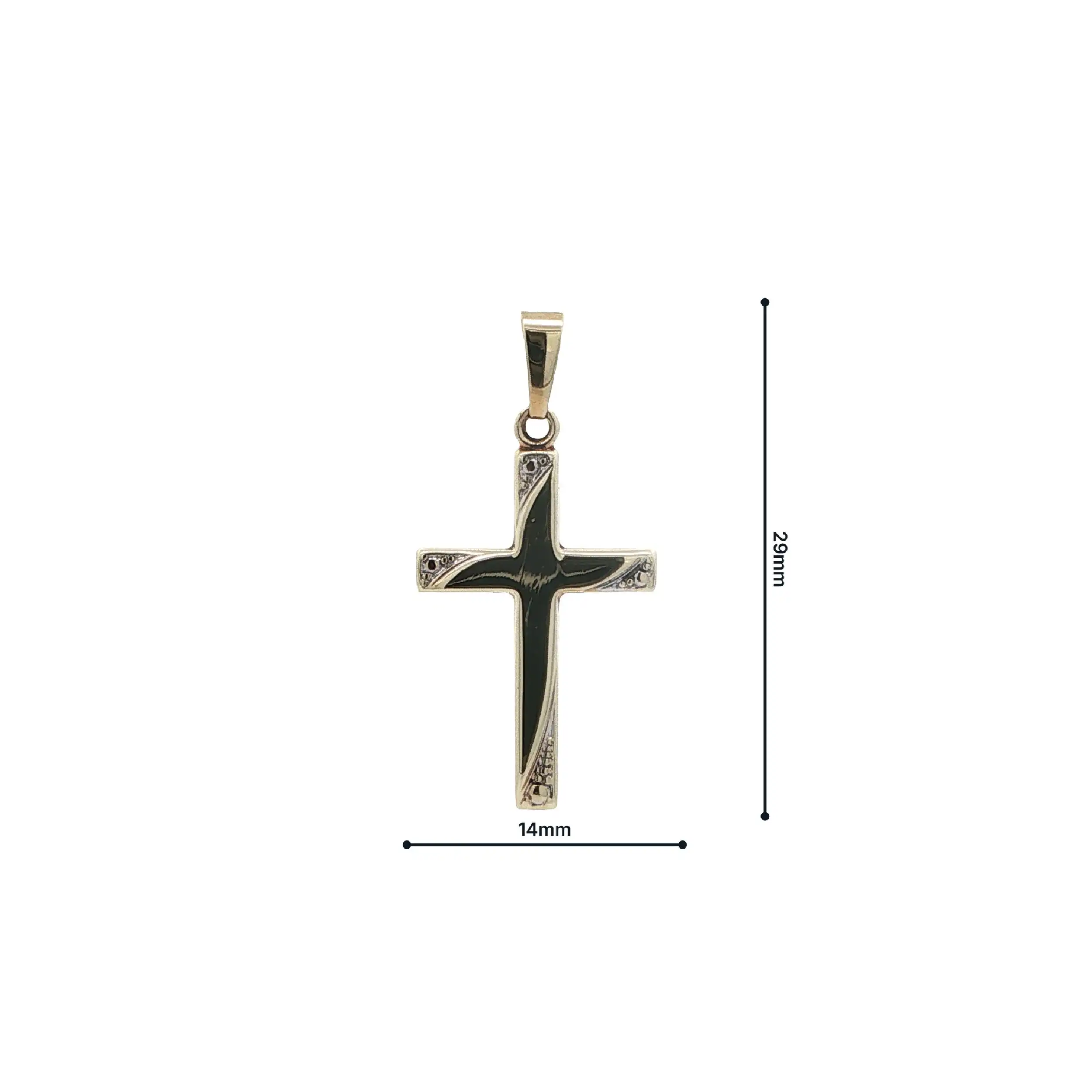 Anhänger Bicolor Kreuz