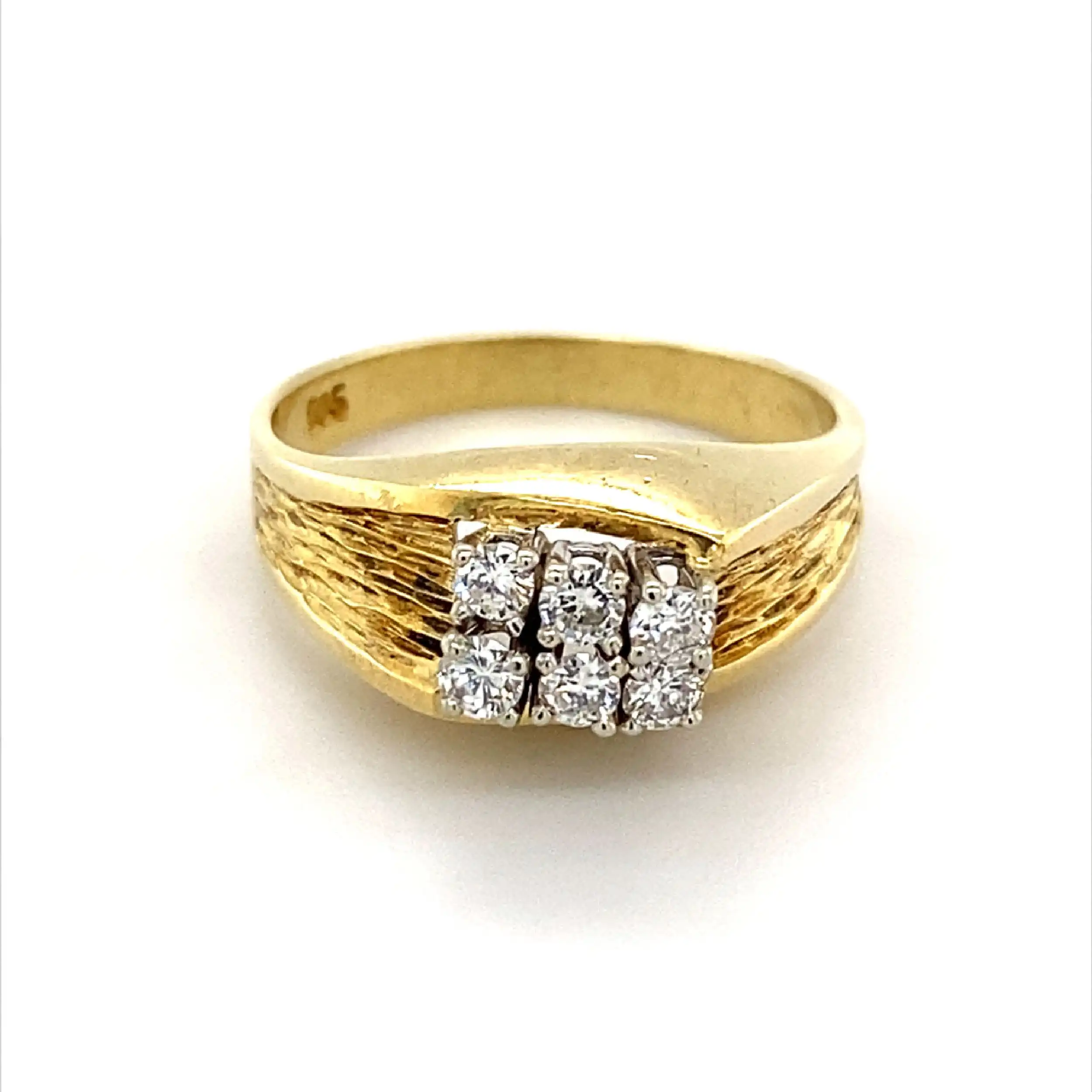 Ring Gelbgold mit Brillanten Ring Gelbgold mit Brillanten