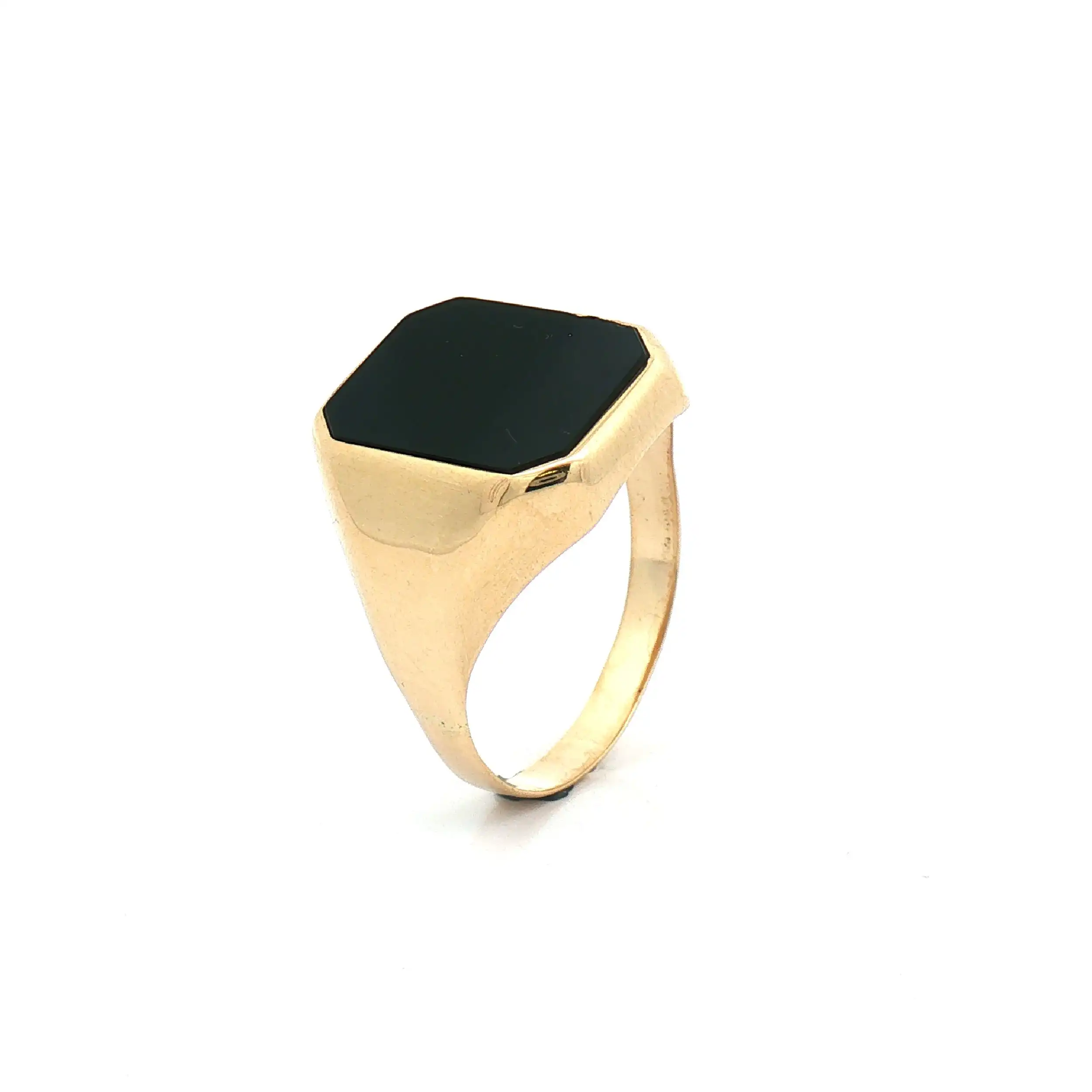 Ring Gelbgold mit Onyx Ring Gelbgold mit Onyx