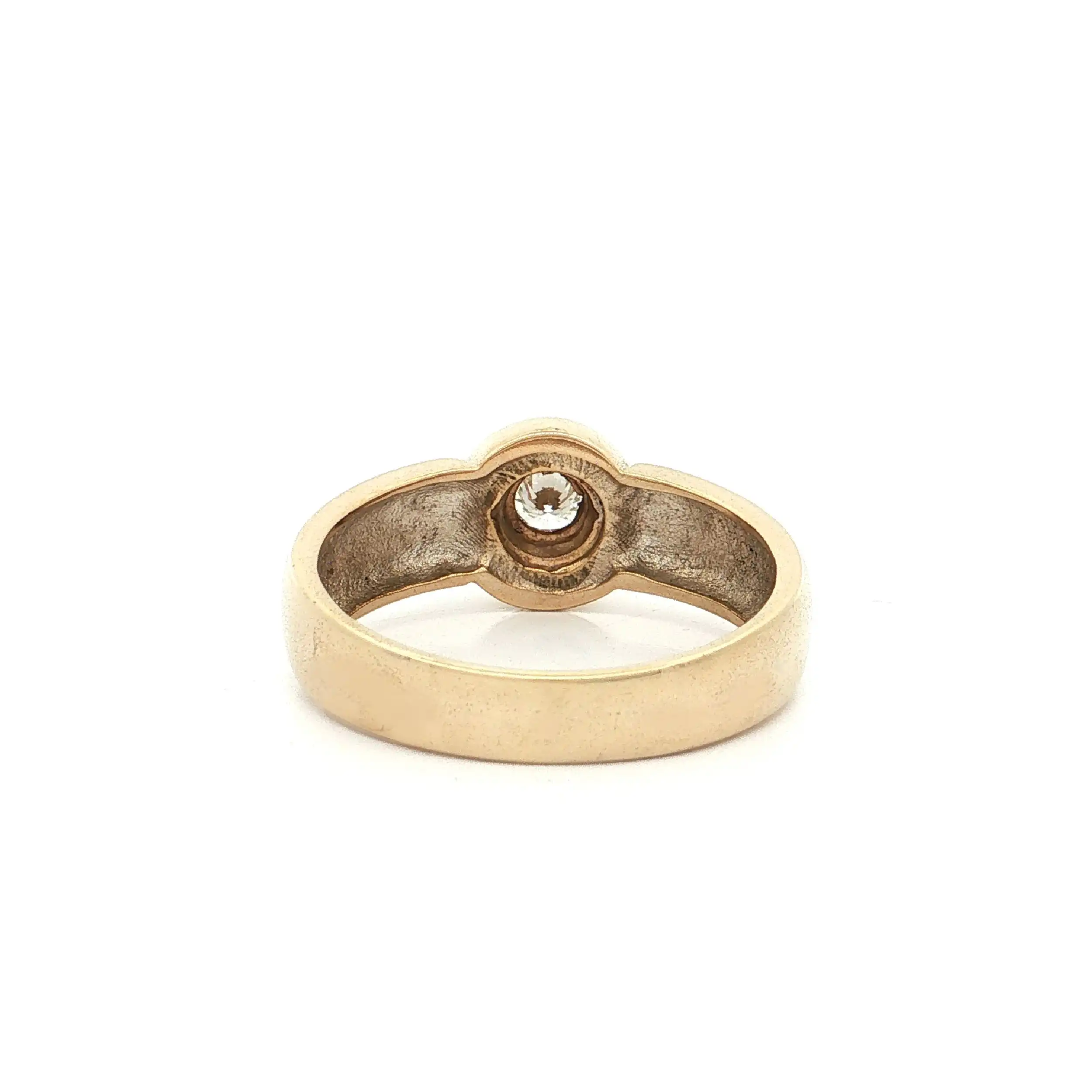 Ring Gelbgold mit Brillant