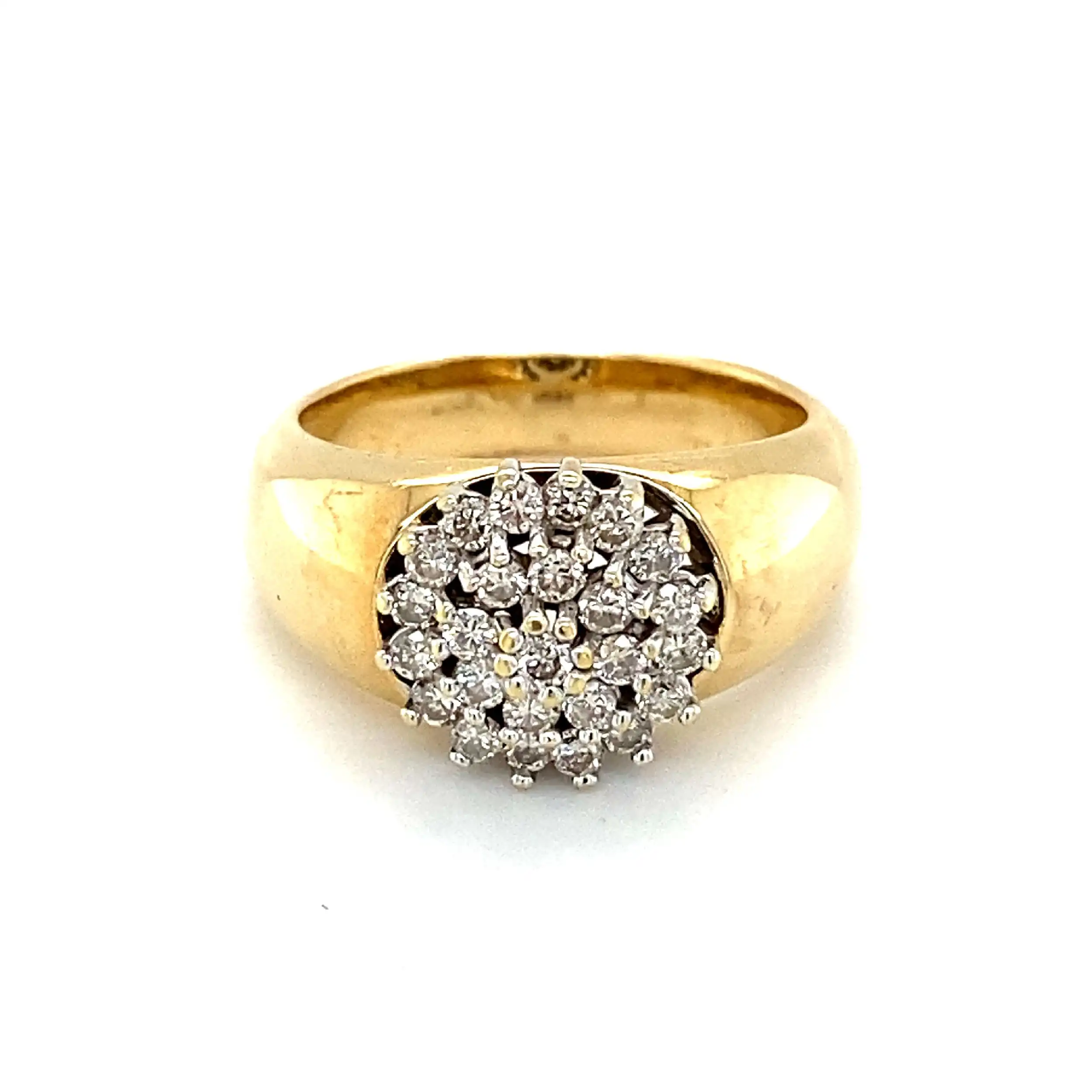 Ring Bicolor mit Brillanten Ring Bicolor mit Brillanten